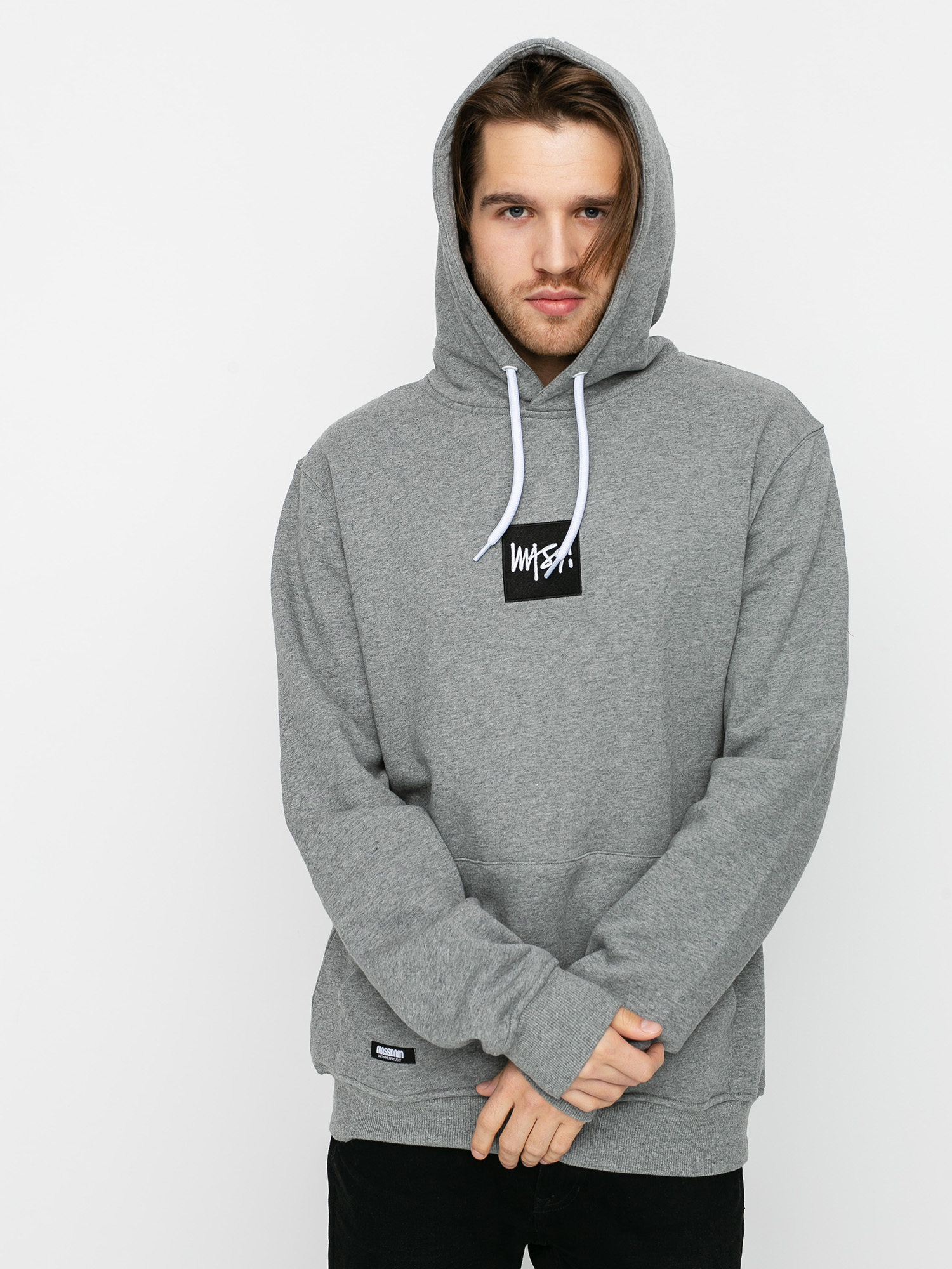 Bluza z kapturem MassDnm Quad HD (light heather grey)