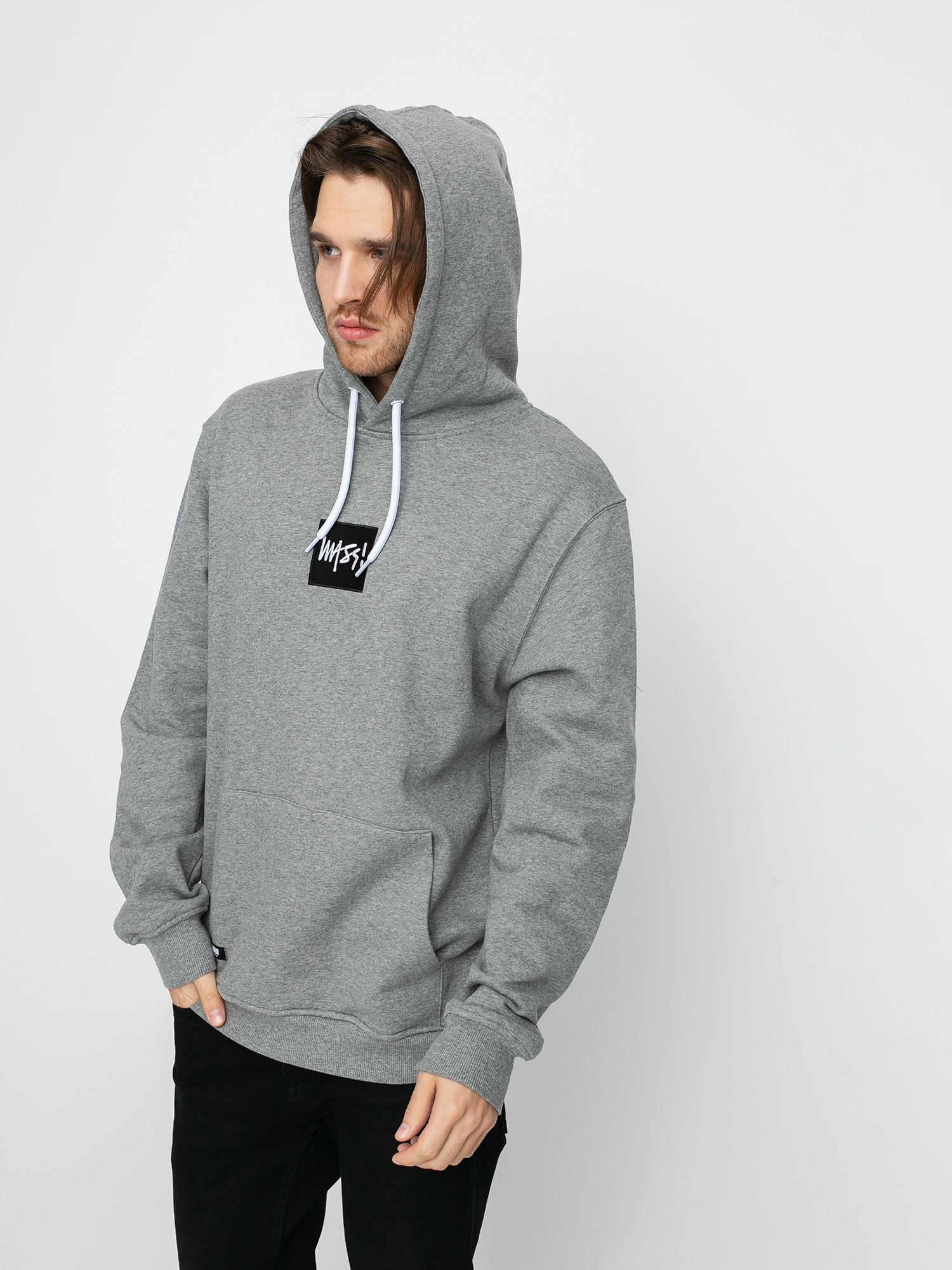 Bluza z kapturem MassDnm Quad HD (light heather grey)