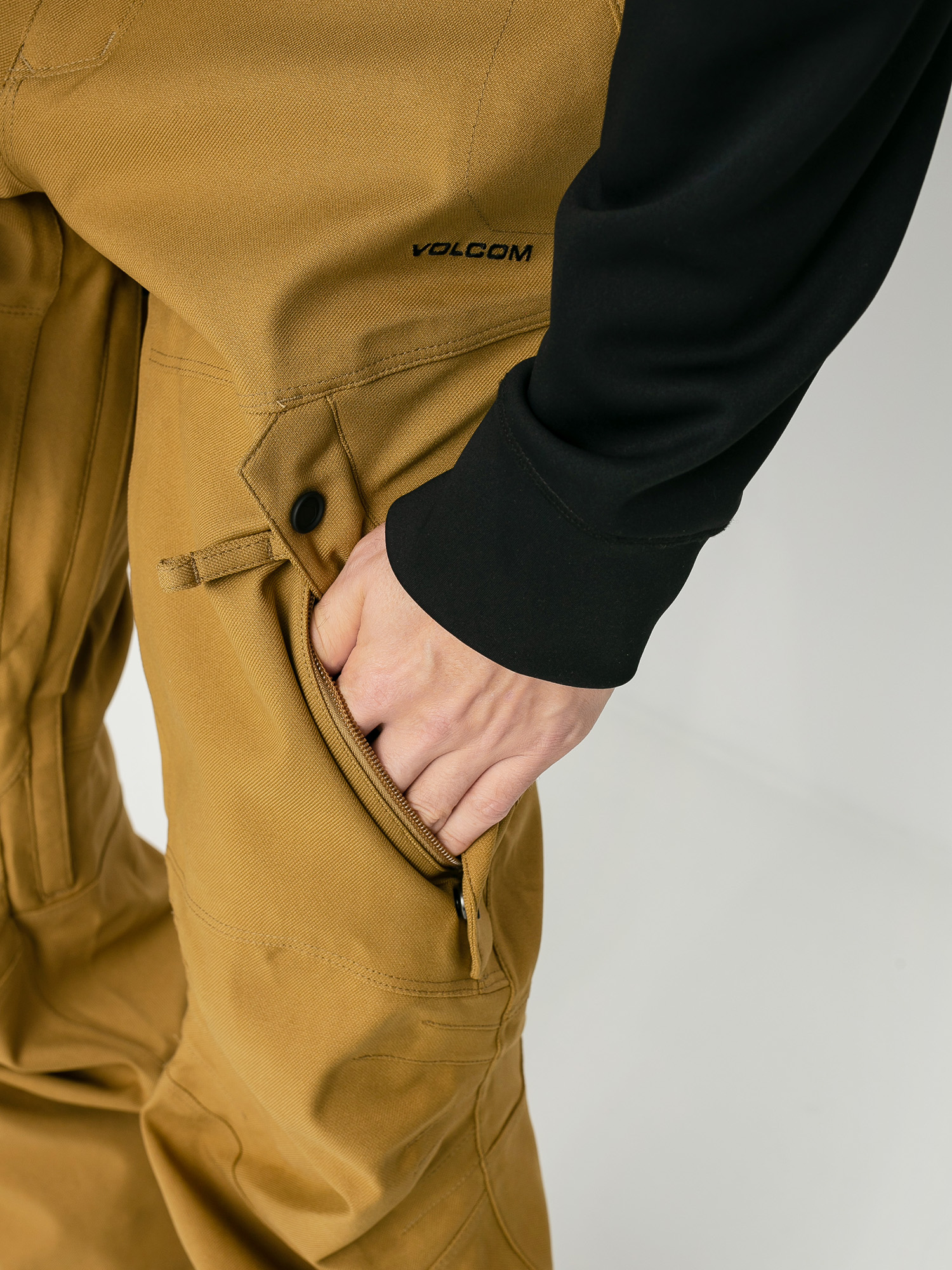 Męskie Spodnie snowboardowe Volcom Articulated (burnt khaki)