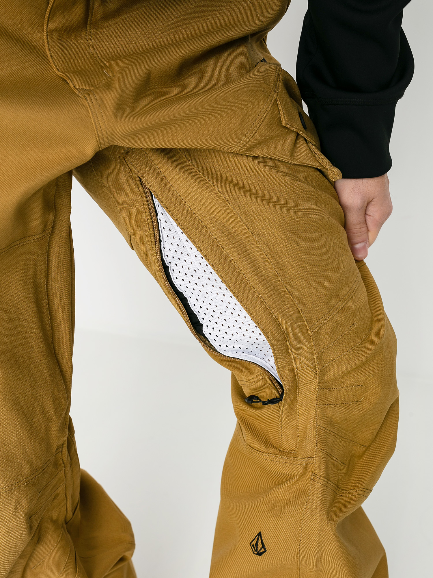 Męskie Spodnie snowboardowe Volcom Articulated (burnt khaki)