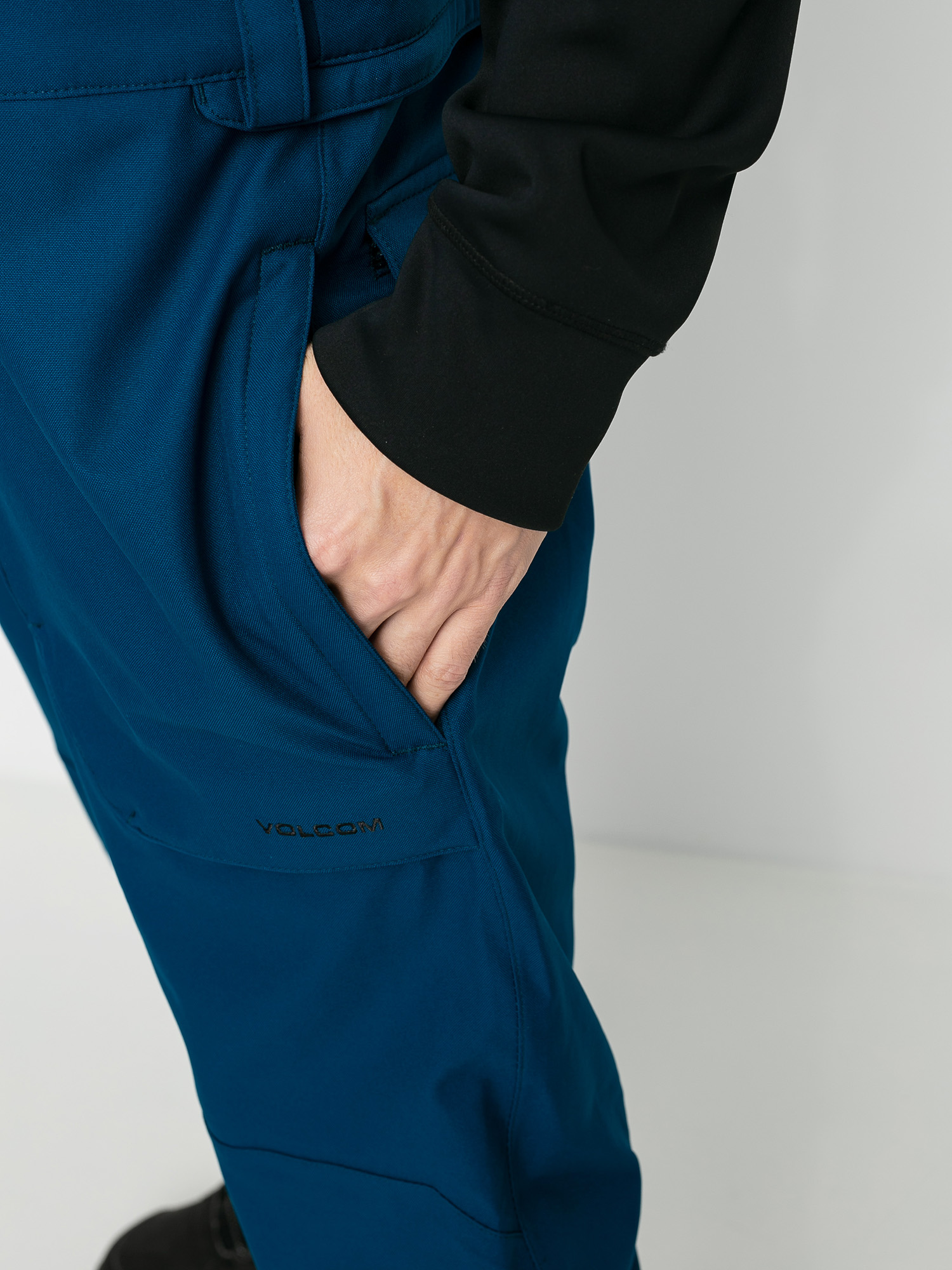 Męskie Spodnie snowboardowe Volcom Roan Bib Overall (blue)
