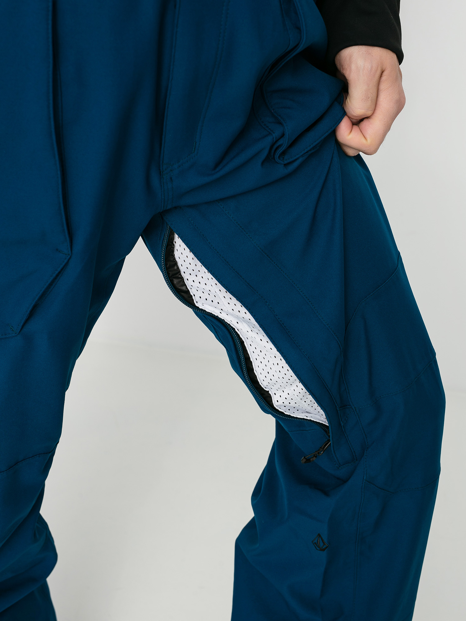 Męskie Spodnie snowboardowe Volcom Roan Bib Overall (blue)