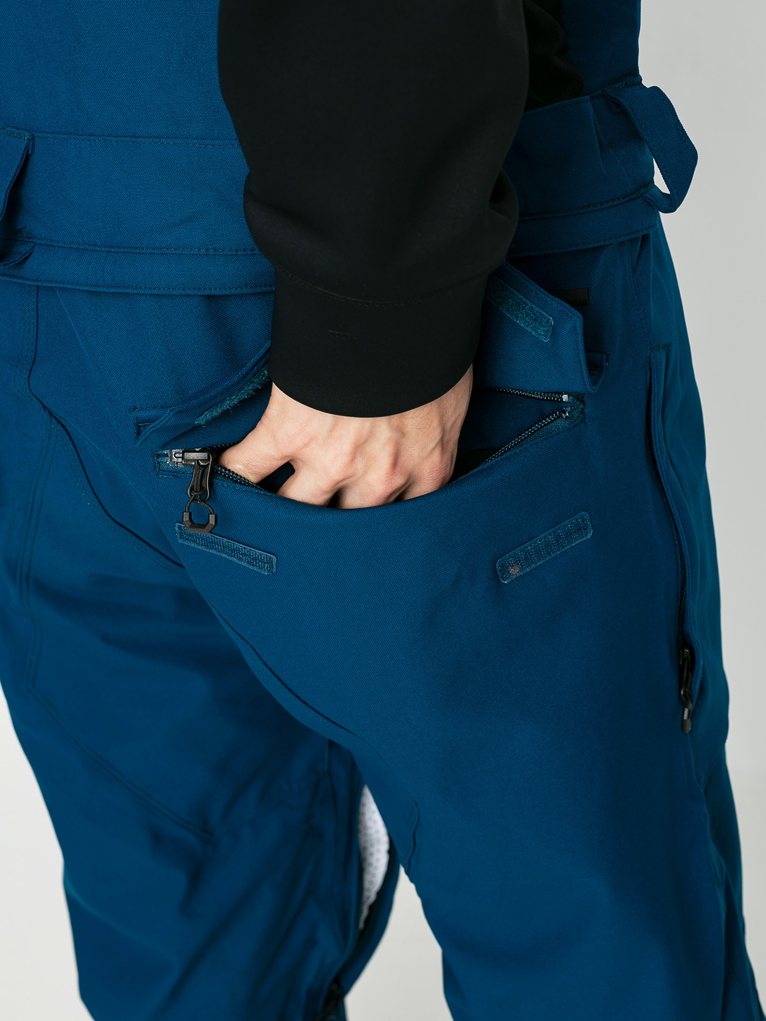 Męskie Spodnie snowboardowe Volcom Roan Bib Overall (blue)