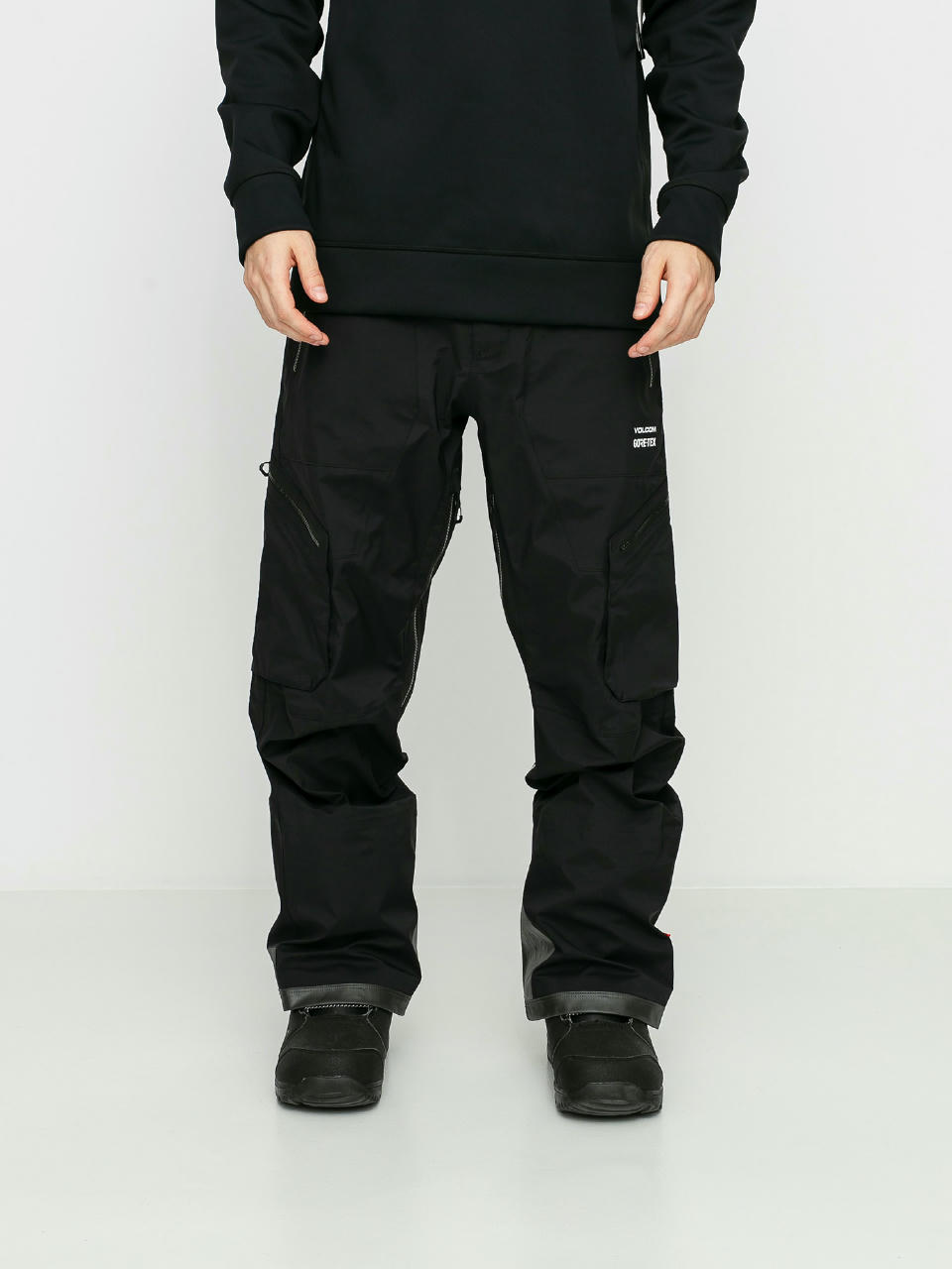 Męskie Spodnie snowboardowe Volcom Guch Stretch Gore (black)