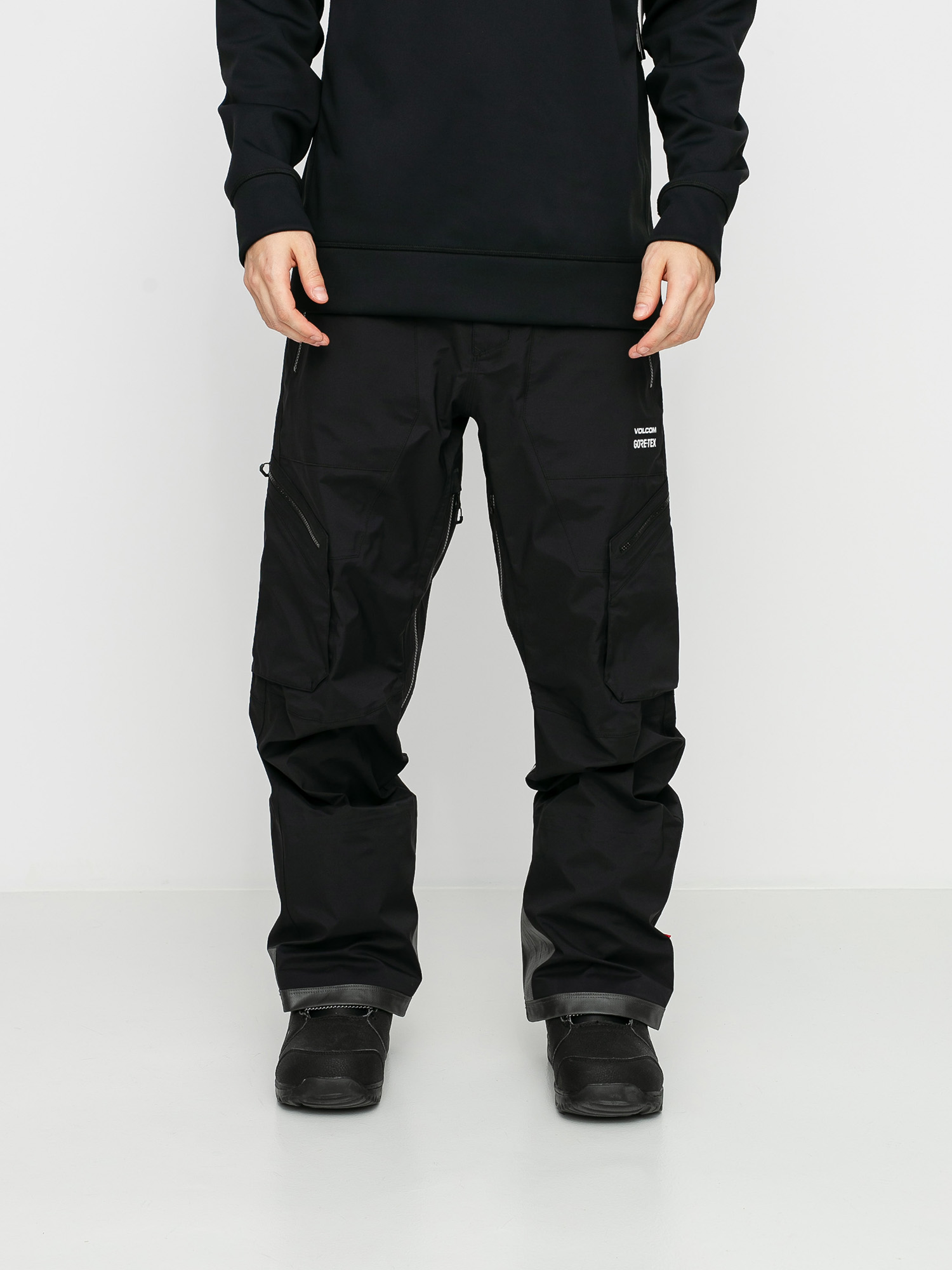 Męskie Spodnie snowboardowe Volcom Guch Stretch Gore (black)