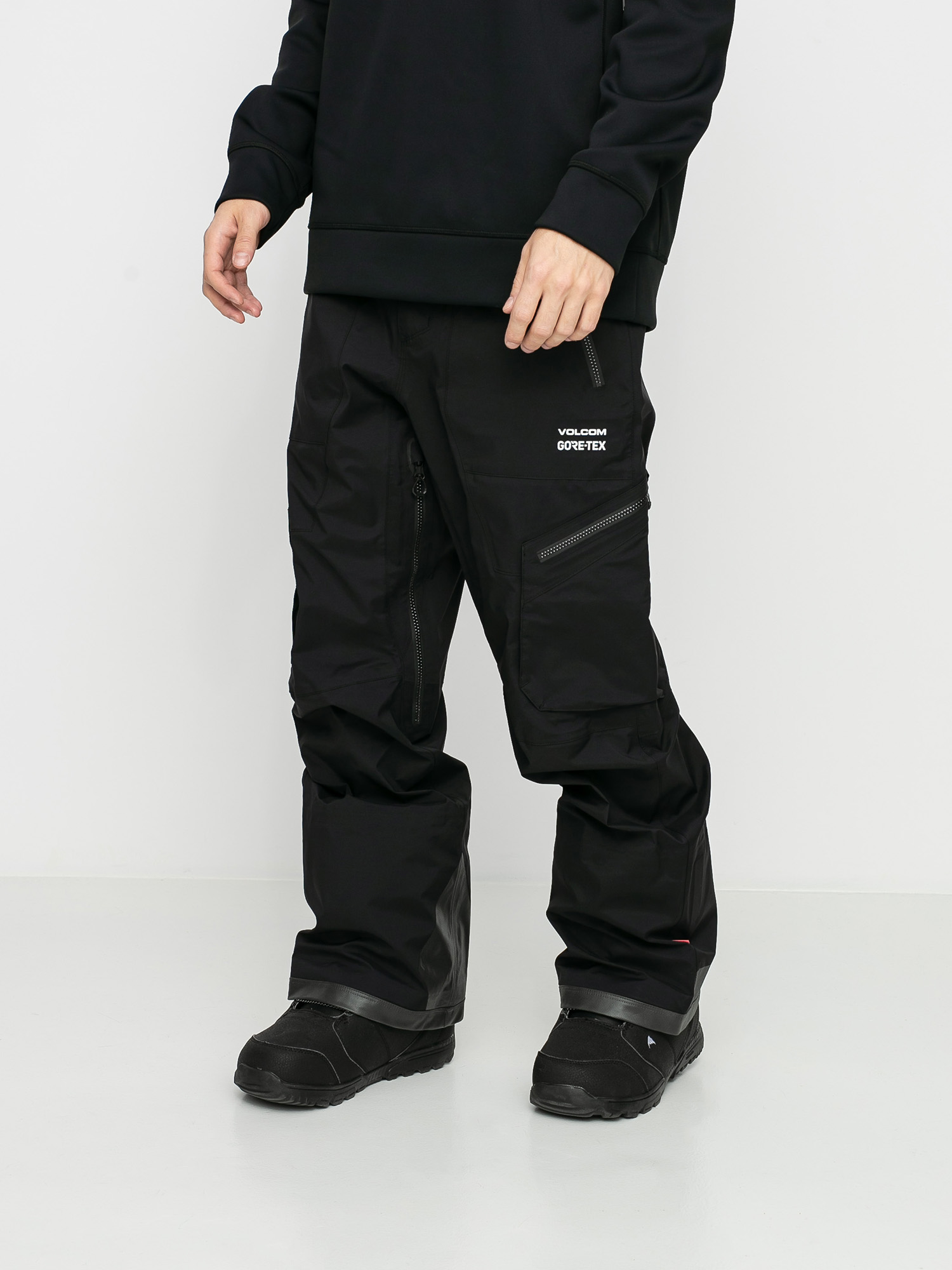 Męskie Spodnie snowboardowe Volcom Guch Stretch Gore (black)