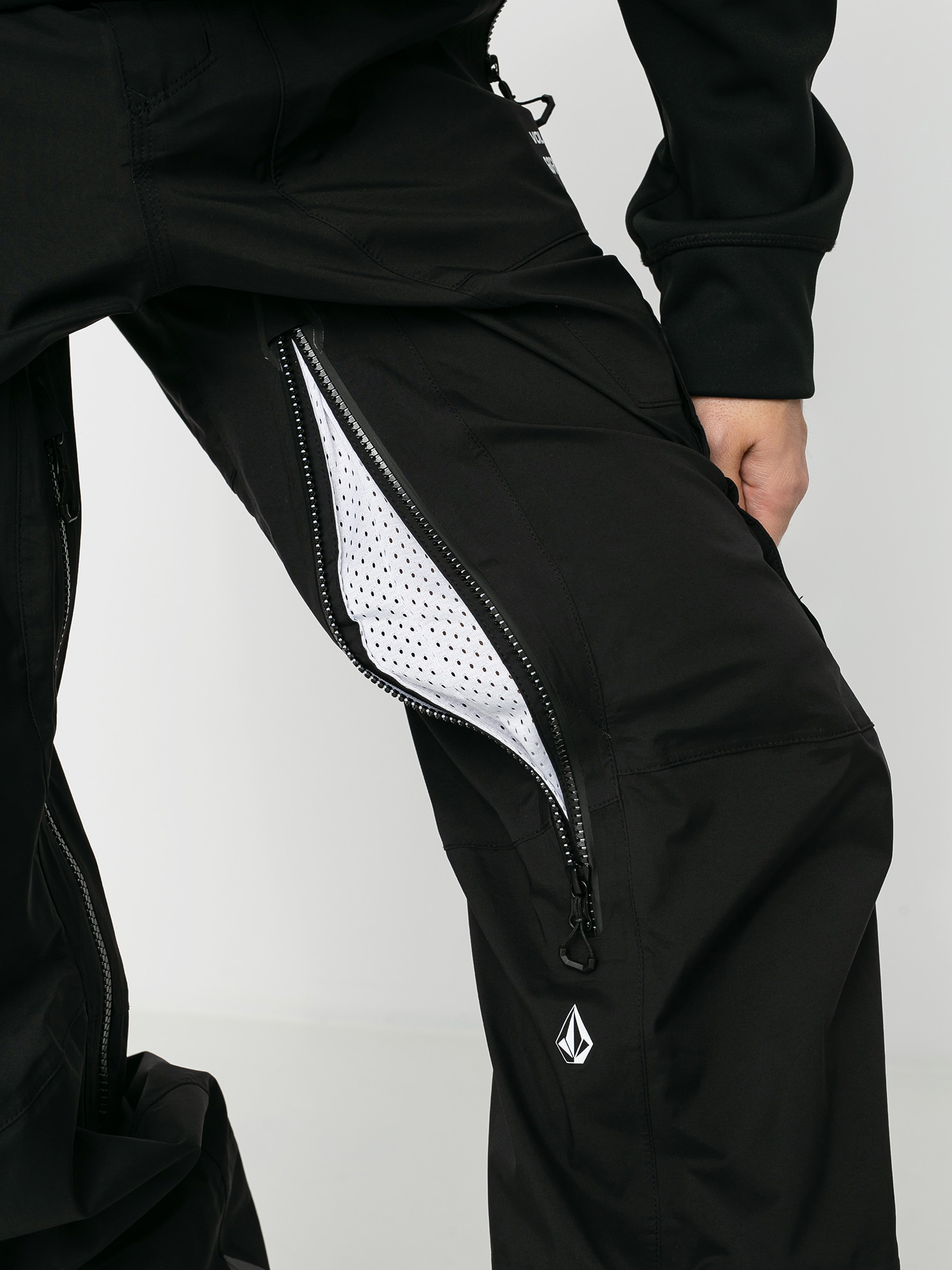 Męskie Spodnie snowboardowe Volcom Guch Stretch Gore (black)