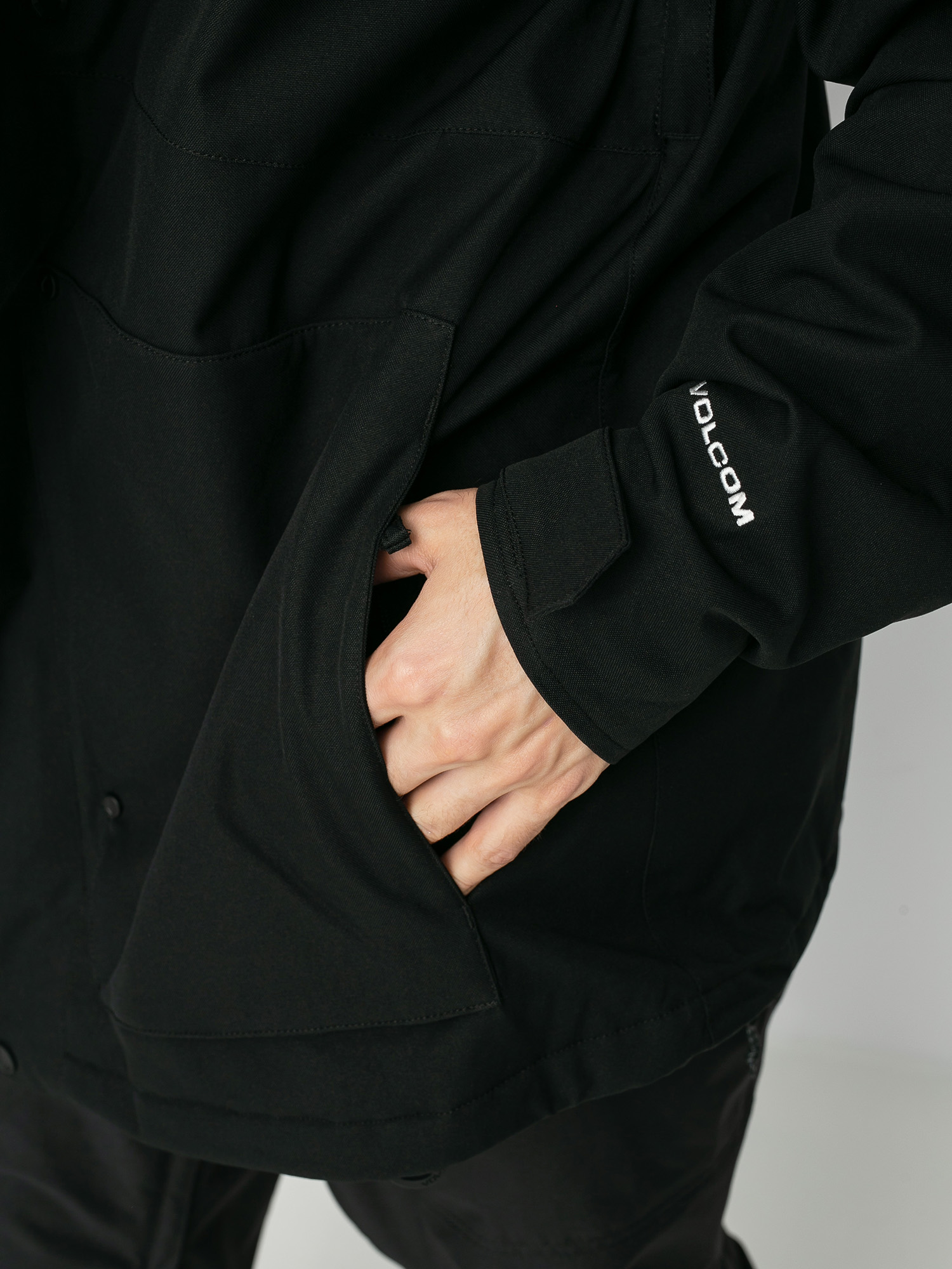 Męska Kurtka snowboardowa Volcom Scortch Ins (black)