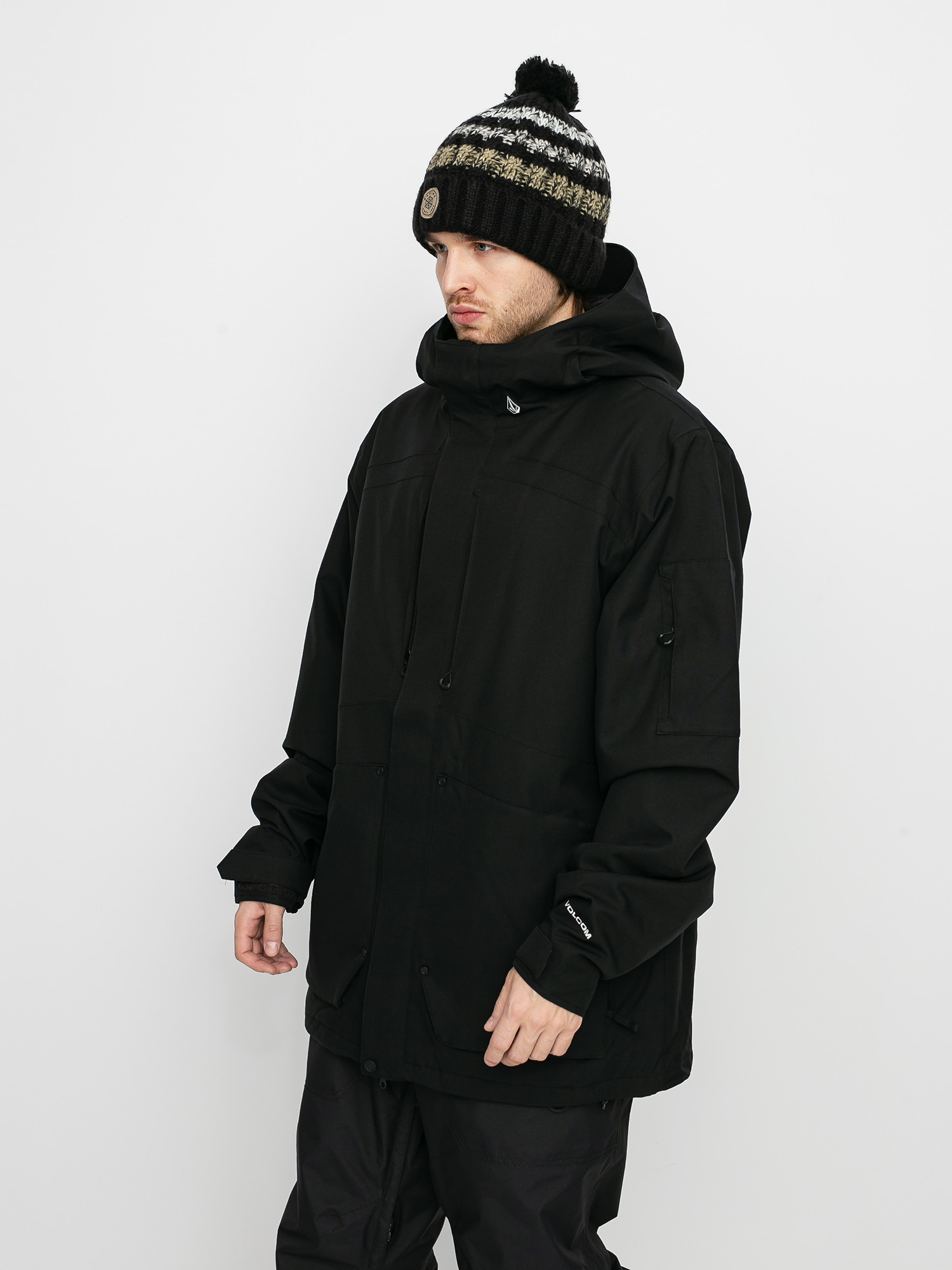 Męska Kurtka snowboardowa Volcom Scortch Ins (black)
