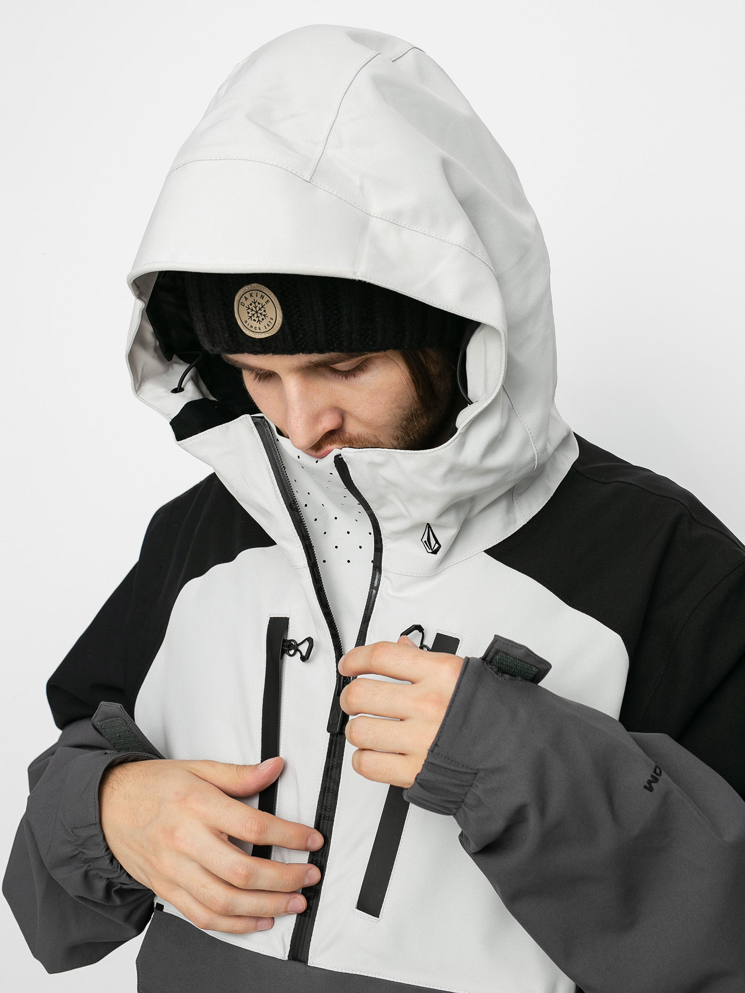 Męska Kurtka snowboardowa Volcom Brighton Pullover (grey)