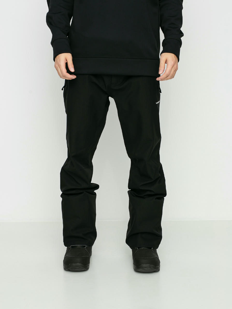 Męskie Spodnie snowboardowe Volcom Klocker Tight (black)