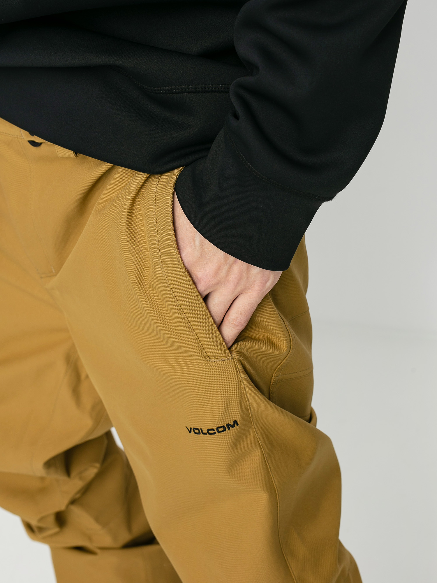 Męskie Spodnie snowboardowe Volcom Klocker Tight (burnt khaki)