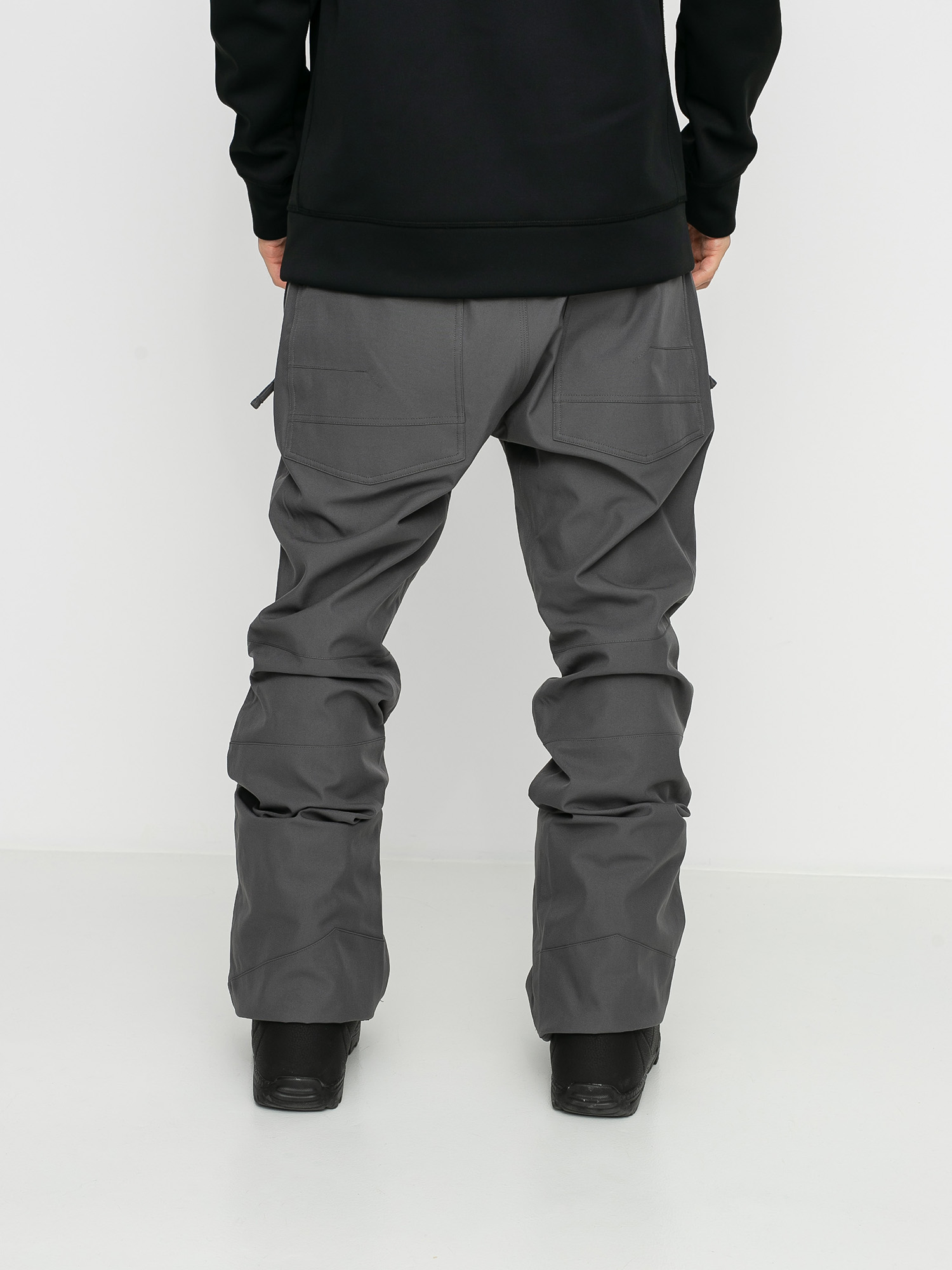 Męskie Spodnie snowboardowe Volcom Klocker Tight (dark grey)