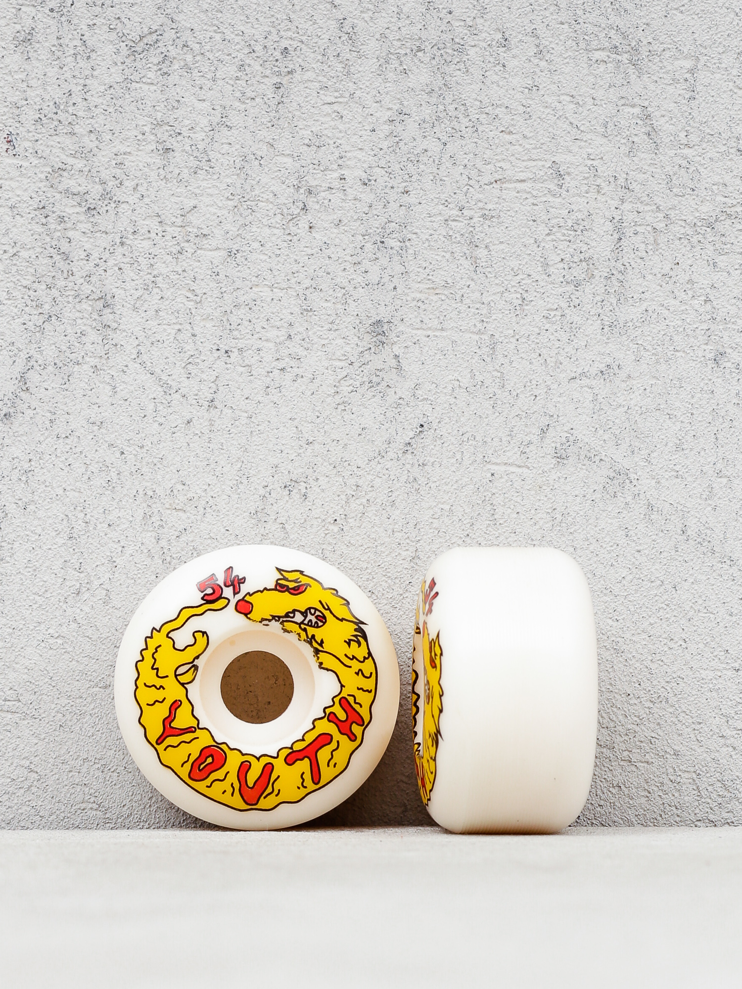 Kółka Youth Skateboards Pieseł (yellow/red)