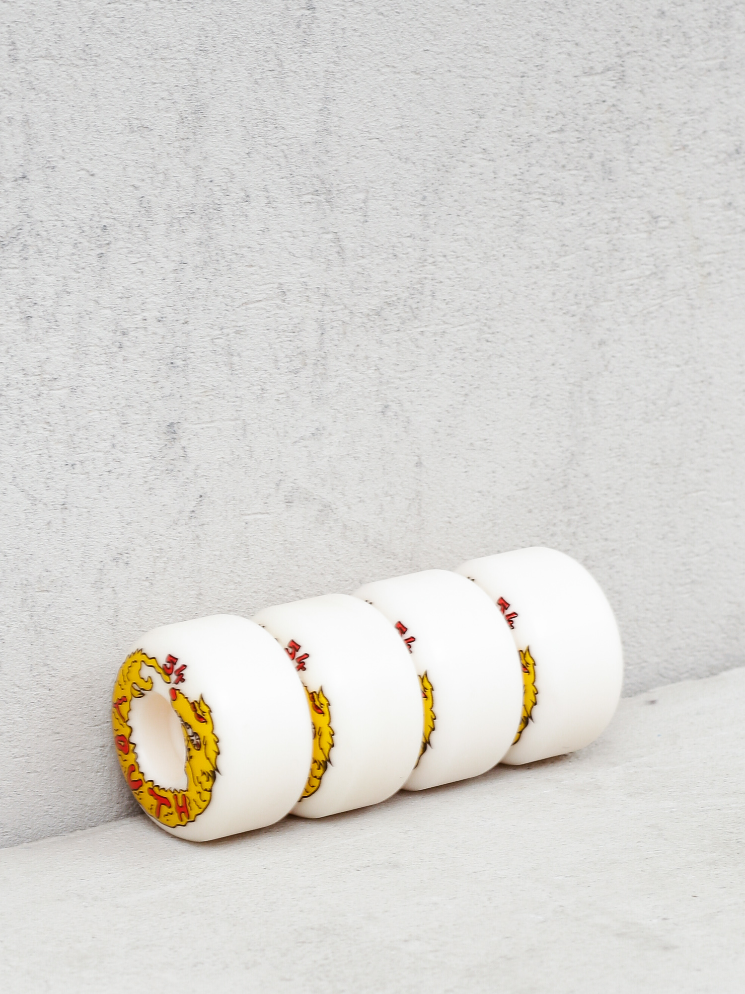 Kółka Youth Skateboards Pieseł (yellow/red)