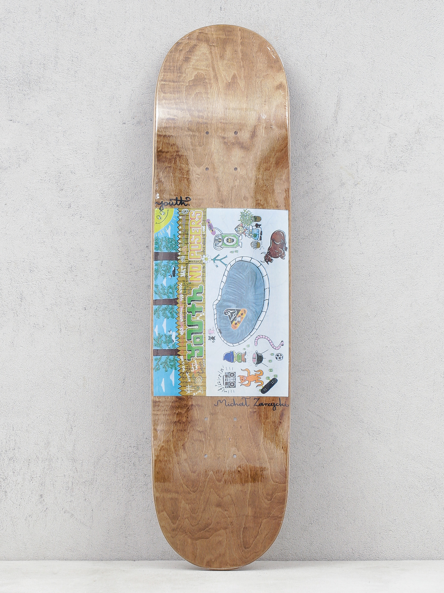 Deck Youth Skateboards Dida Pro Zarzycki (brown)