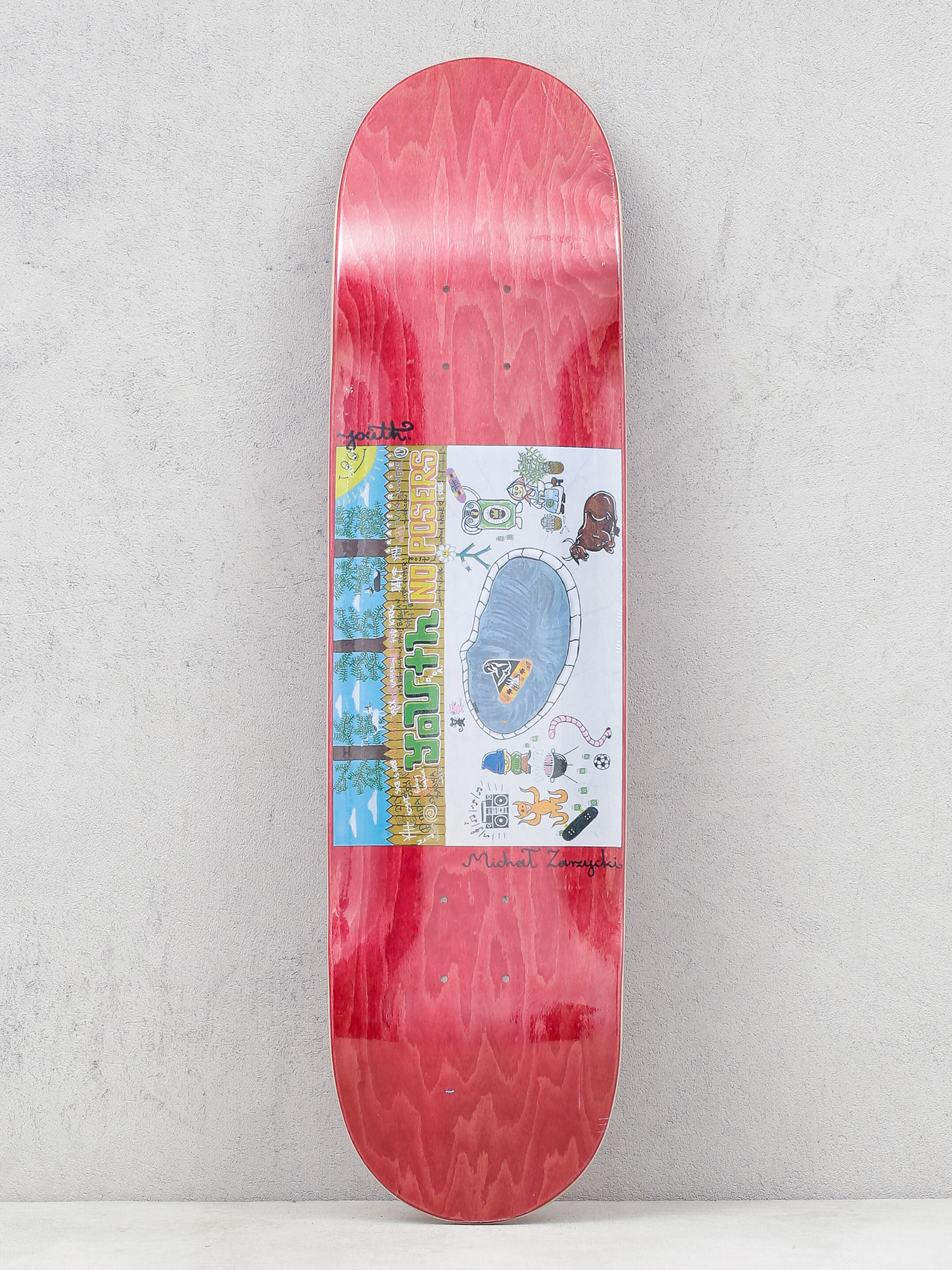 Deck Youth Skateboards Dida Pro Zarzycki (red)