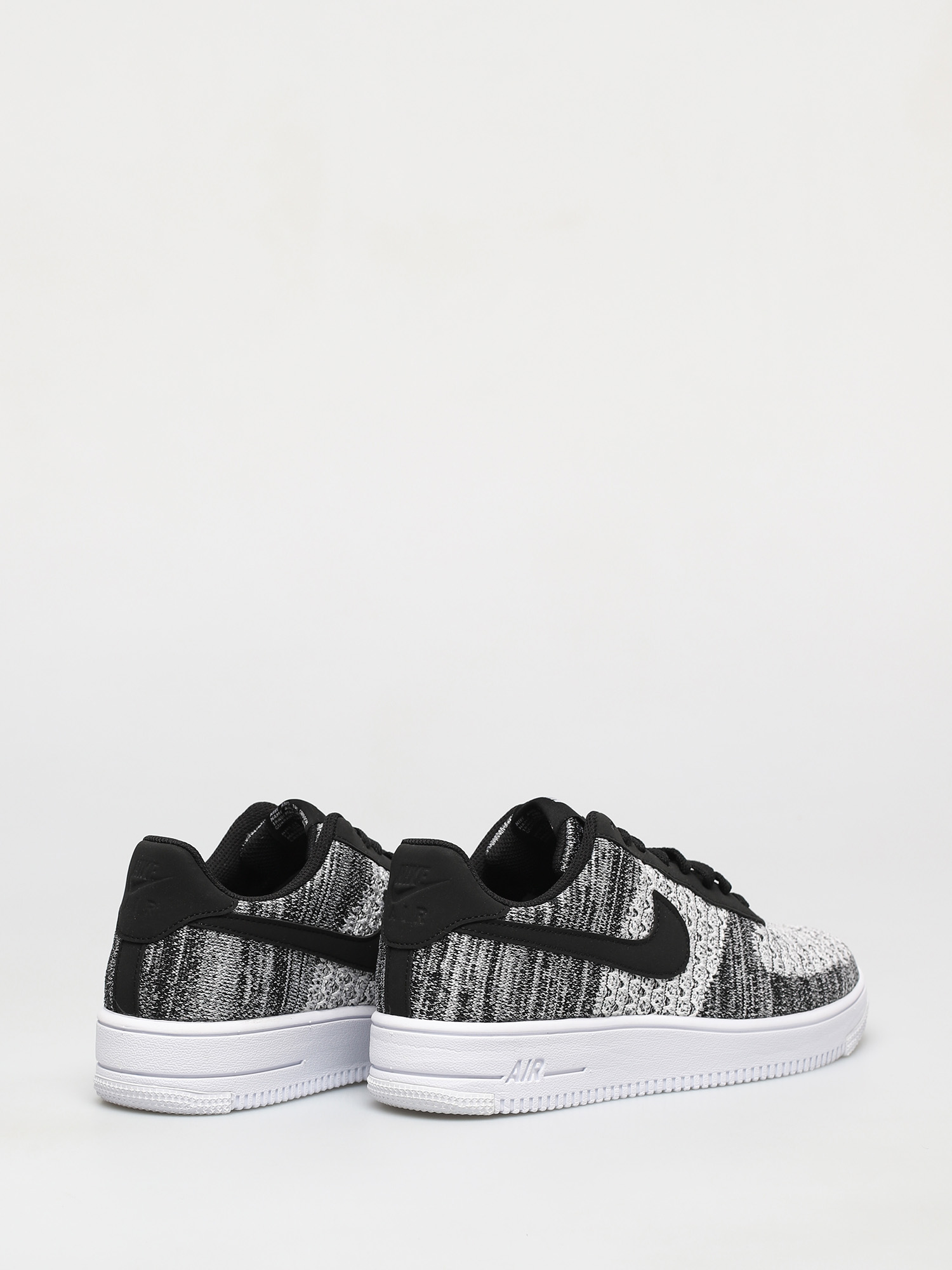 Buty Nike Af1 Flyknit Low (black/pure platinum black white)