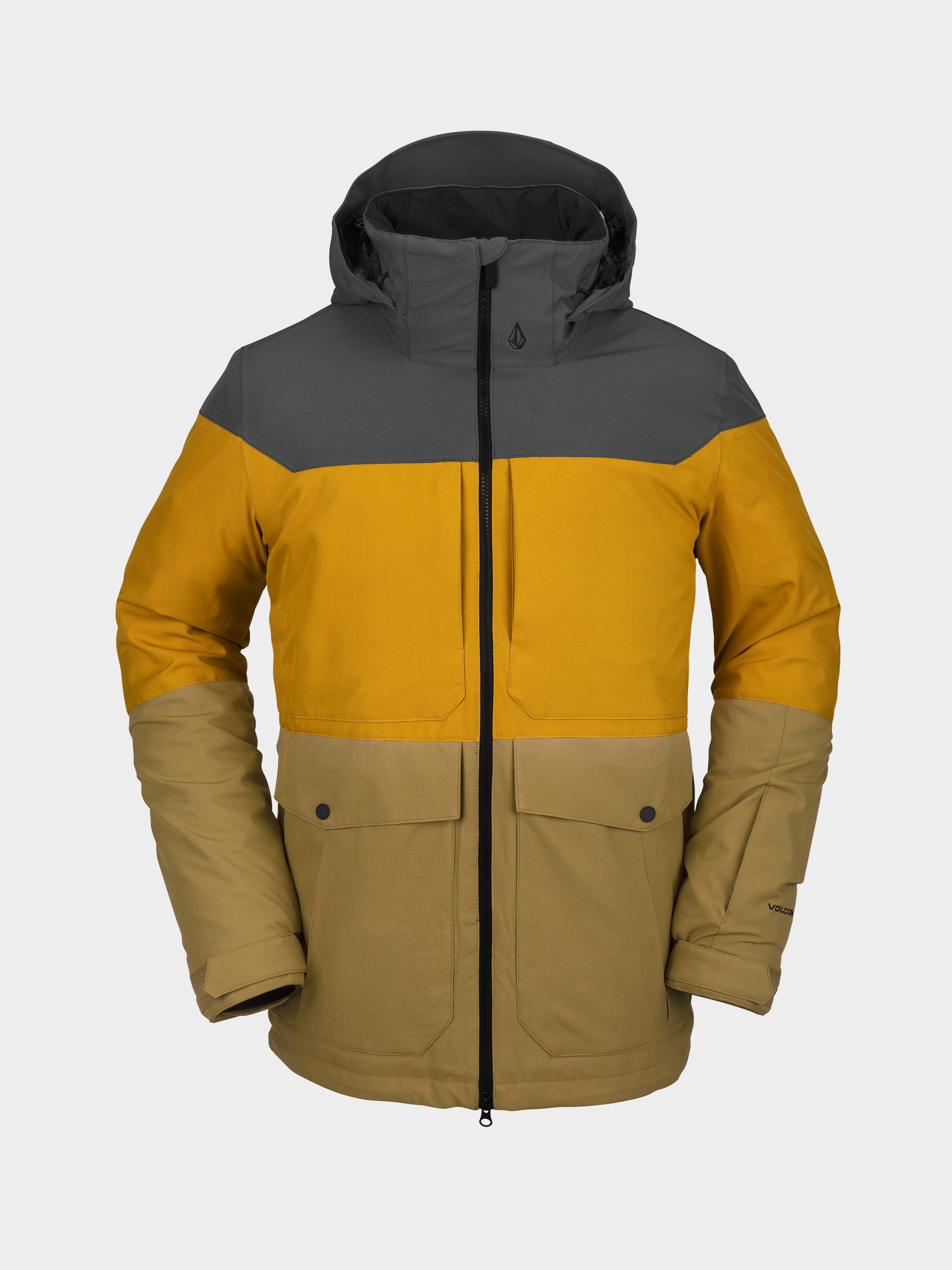 Męska Kurtka snowboardowa Volcom Tri Star Ins (burnt khaki)