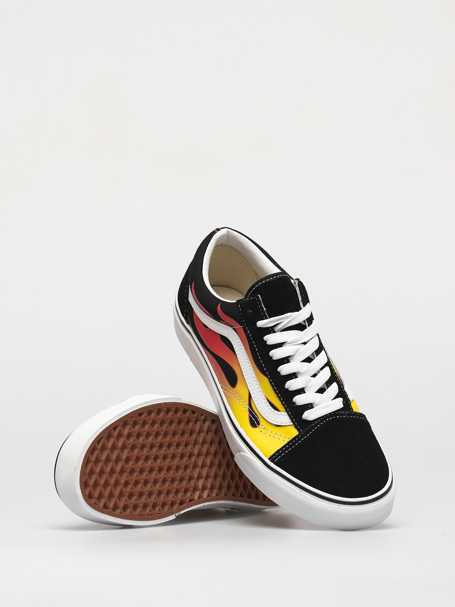 Buty Vans Old Skool (flame/black/black/true white)