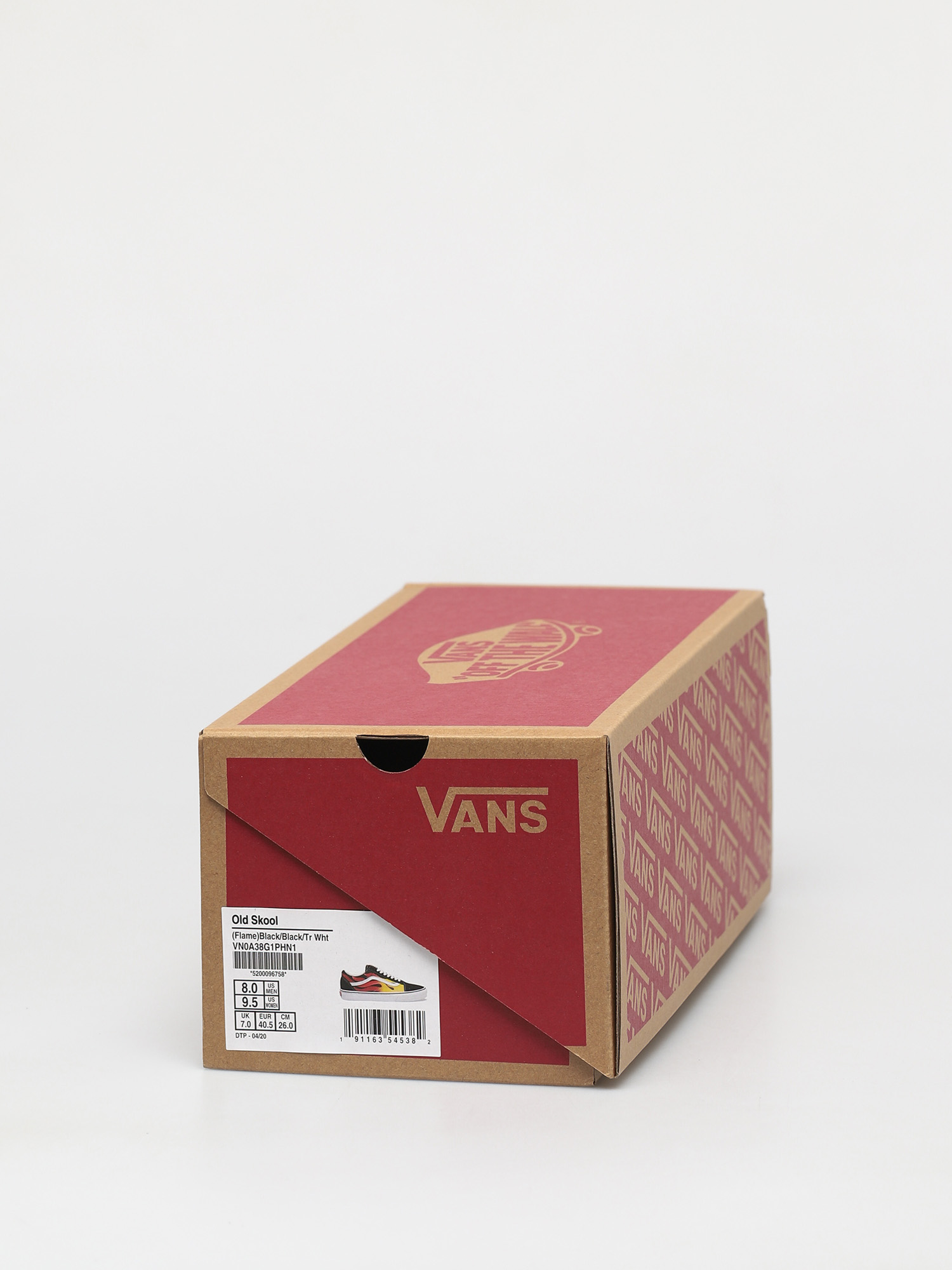 Buty Vans Old Skool (flame/black/black/true white)