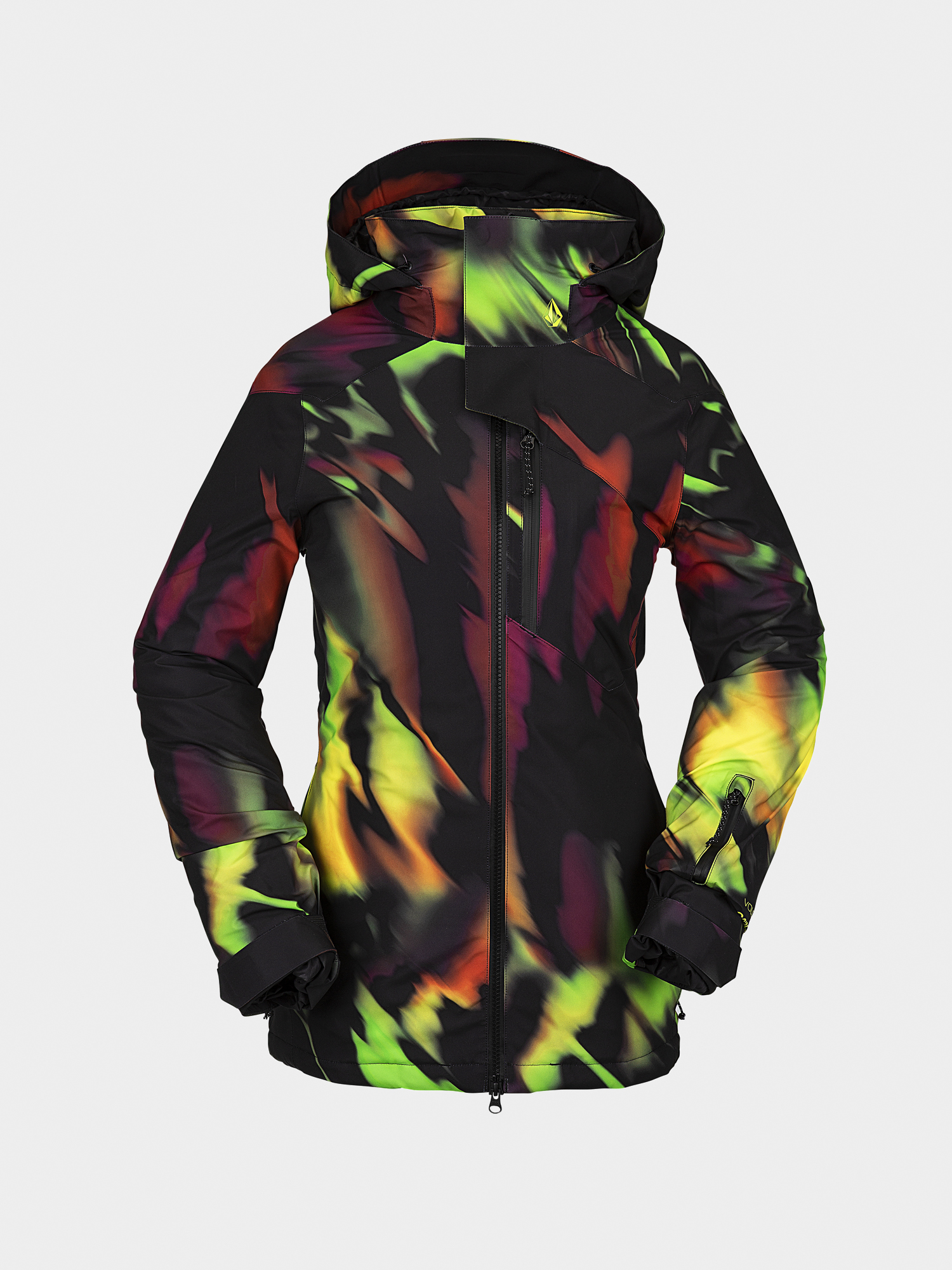 Damska Kurtka snowboardowa Volcom 3D Stretch Gore (acid yellow)