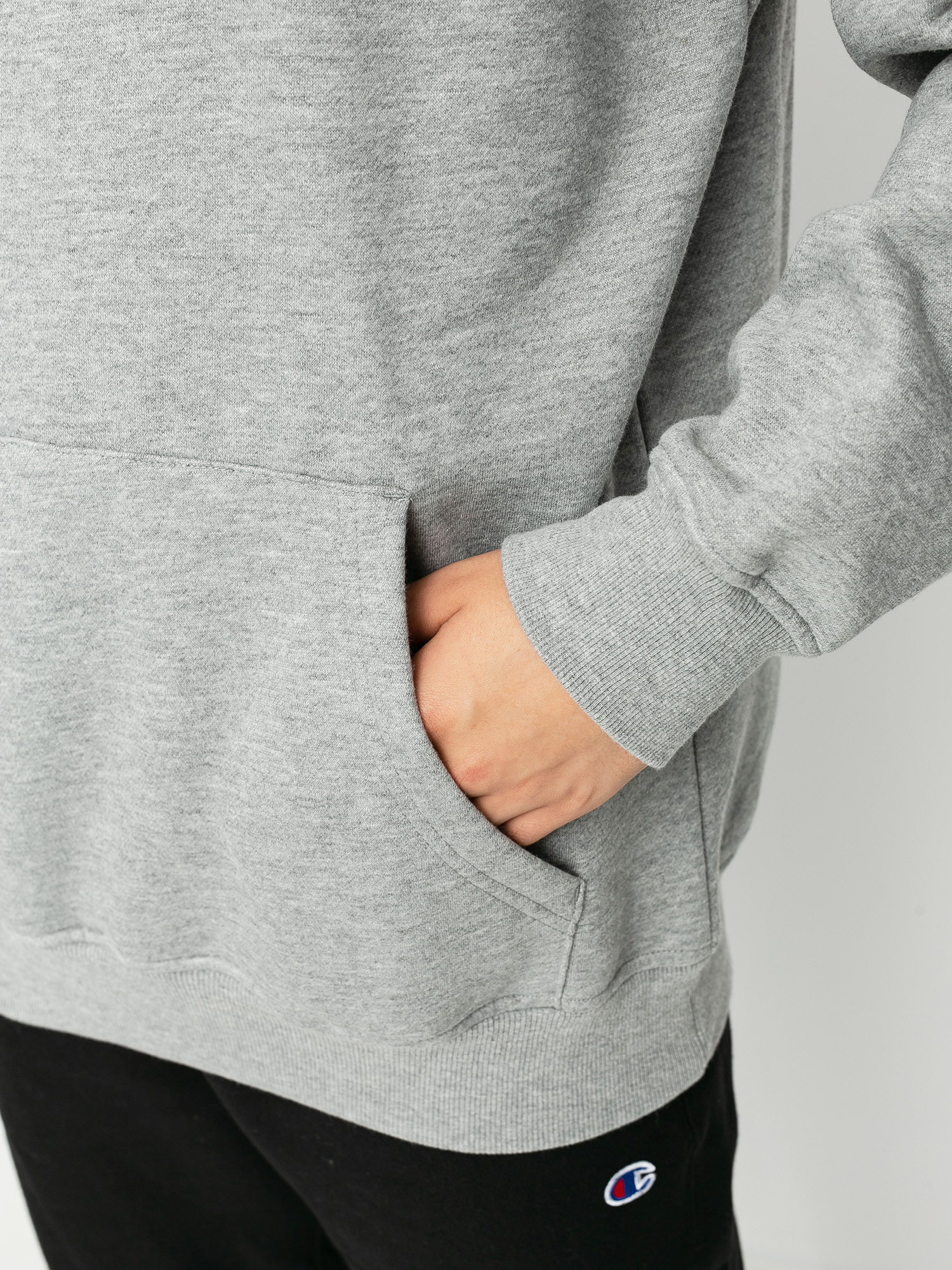Bluza z kapturem MassDnm Shock HD (light heather grey)