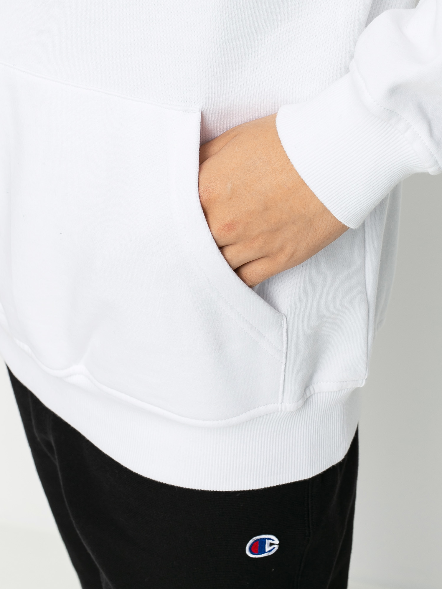 Bluza z kapturem MassDnm Wonder HD (white)