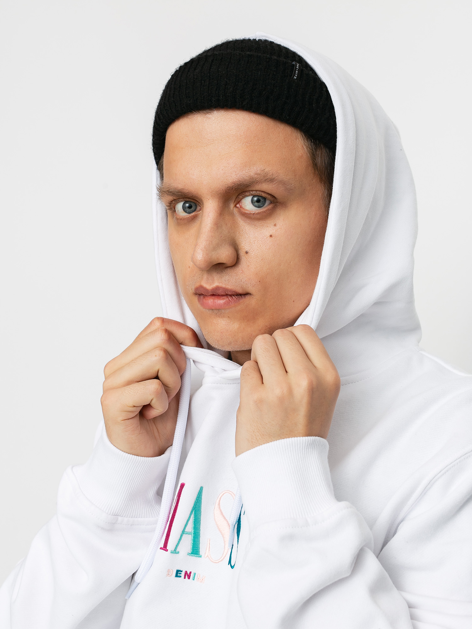 Bluza z kapturem MassDnm Wonder HD (white)
