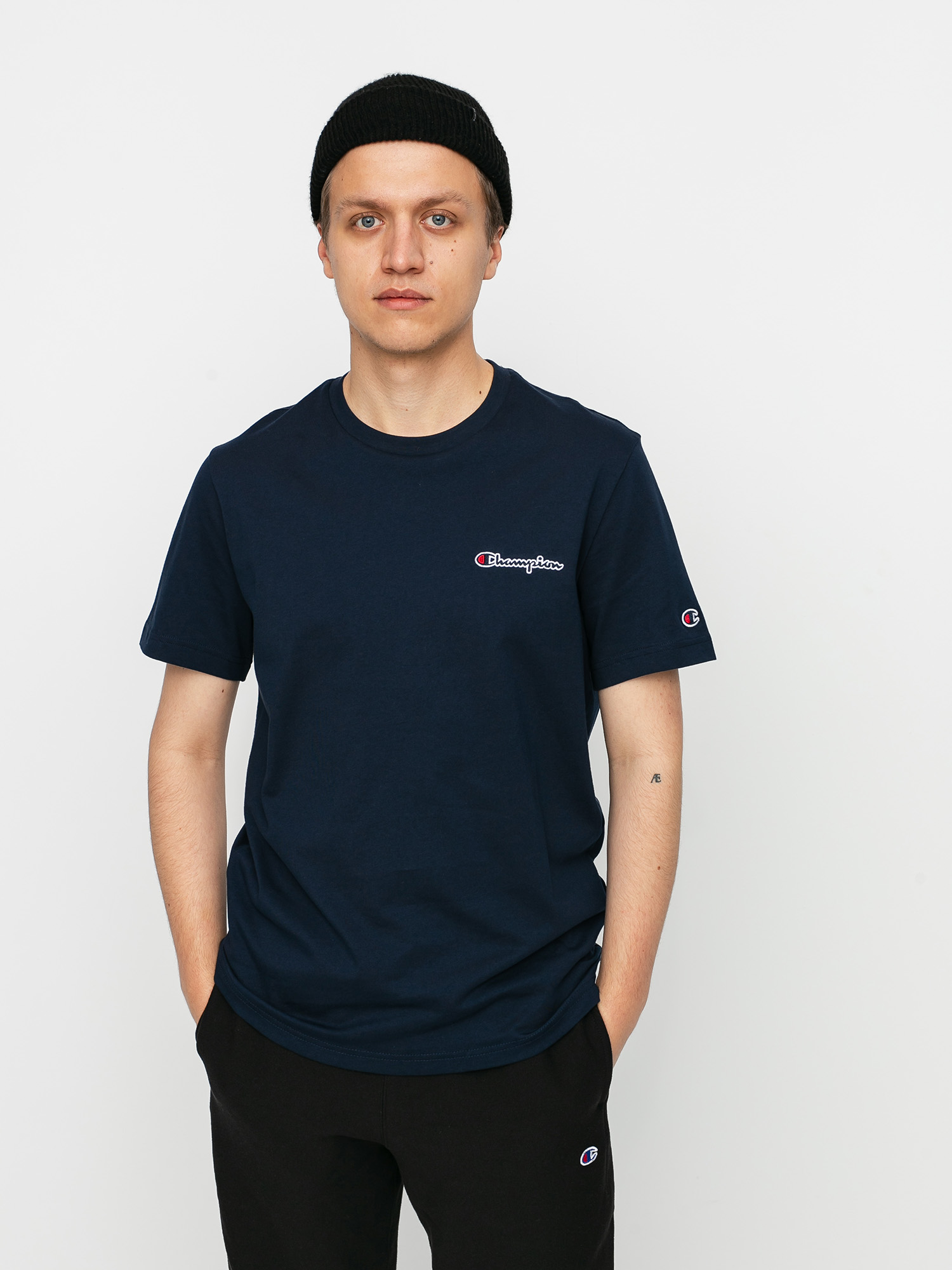 T-shirt Champion Crewneck 214727 (nvb)