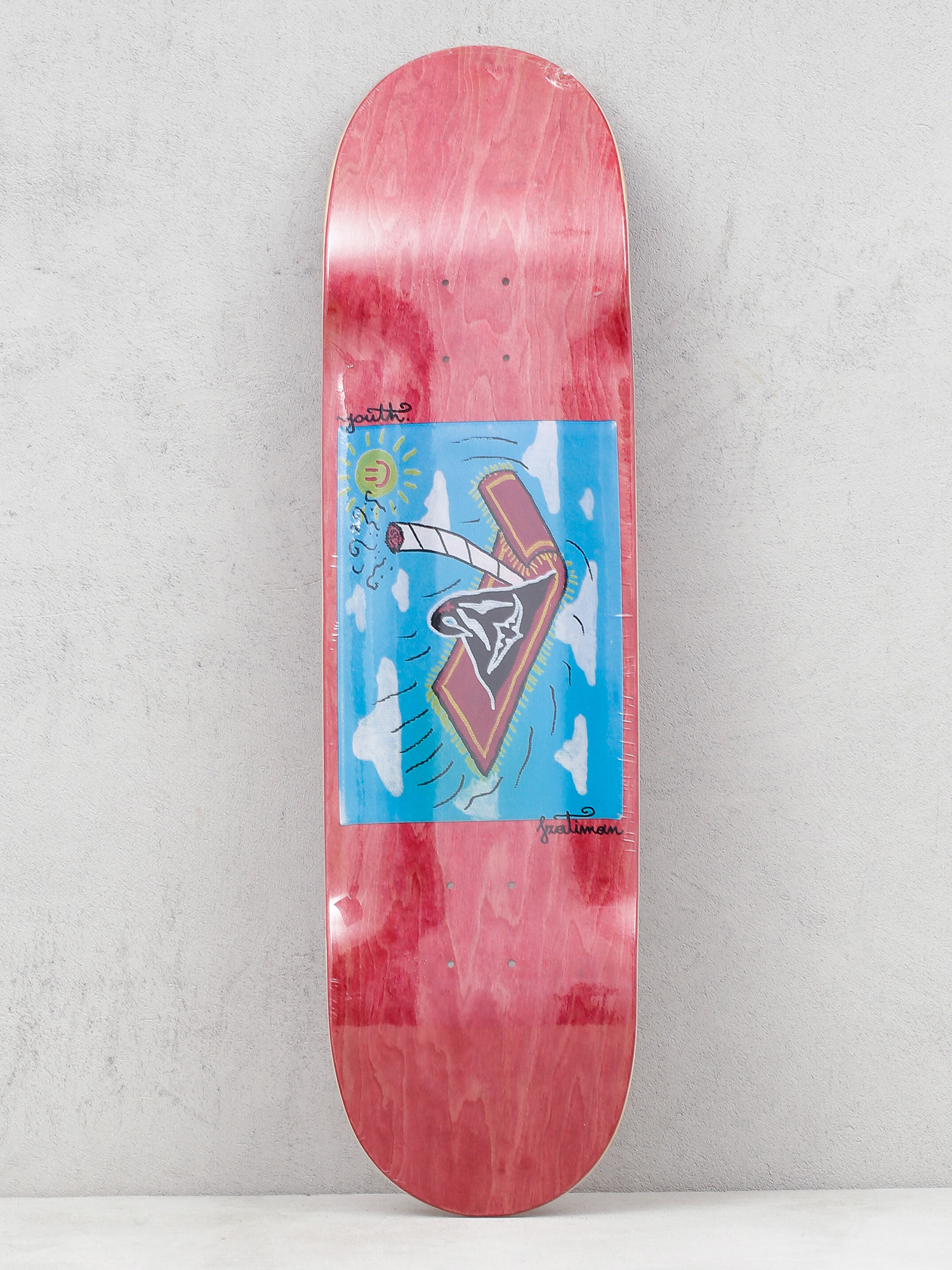 Deck Youth Skateboards Szatiman Alladyn (red)