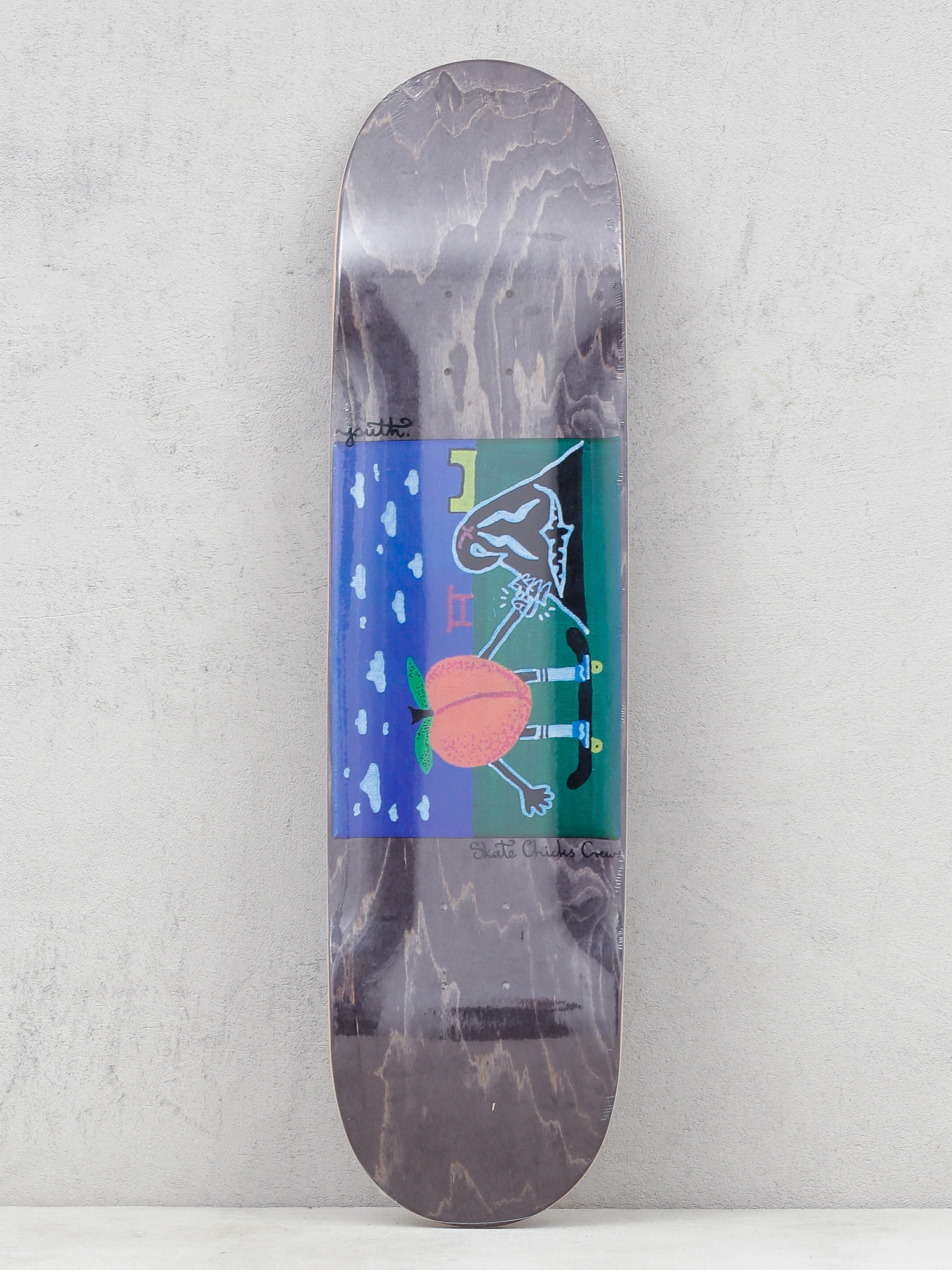 Deck Youth Skateboards Skate Chicks (black)