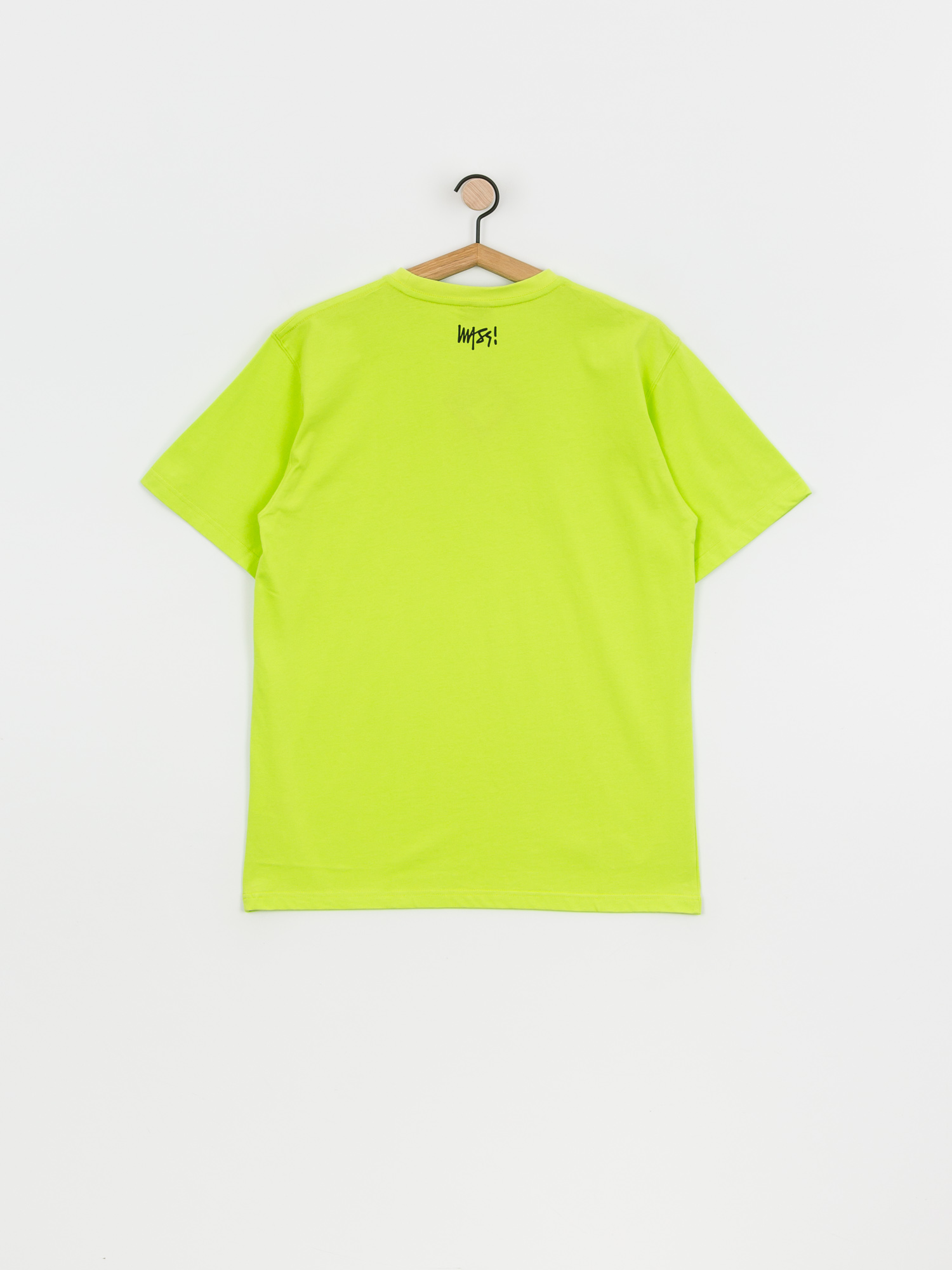 T-shirt MassDnm Signature Small Logo (toxic yellow)