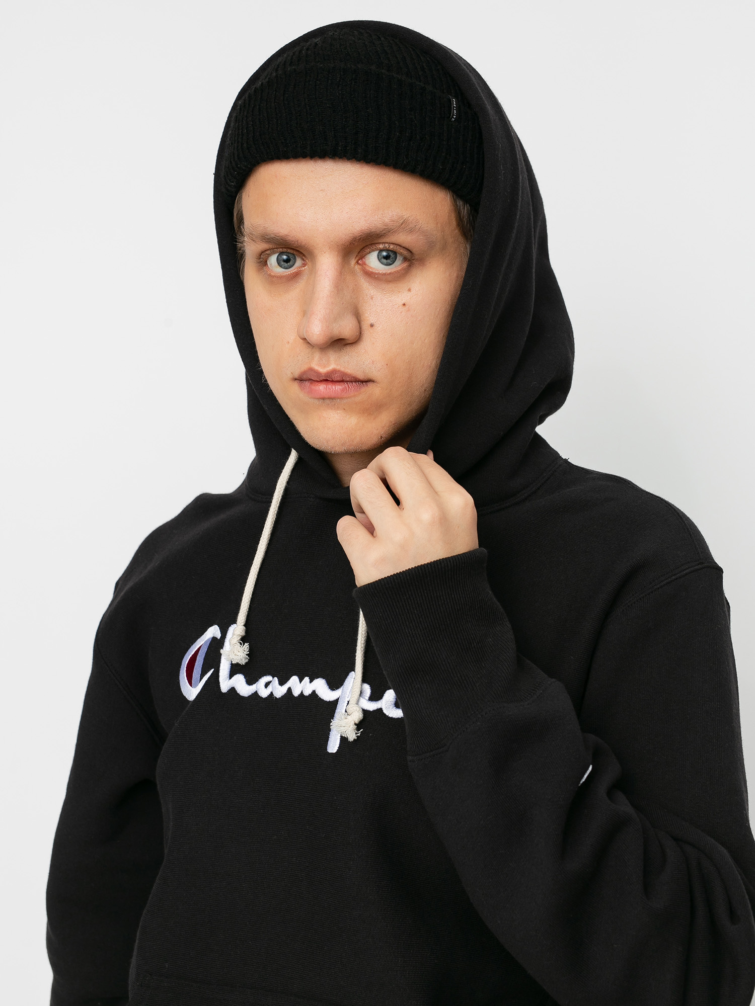 Bluza z kapturem Champion Sweatshirt HD 215210 (nbk)