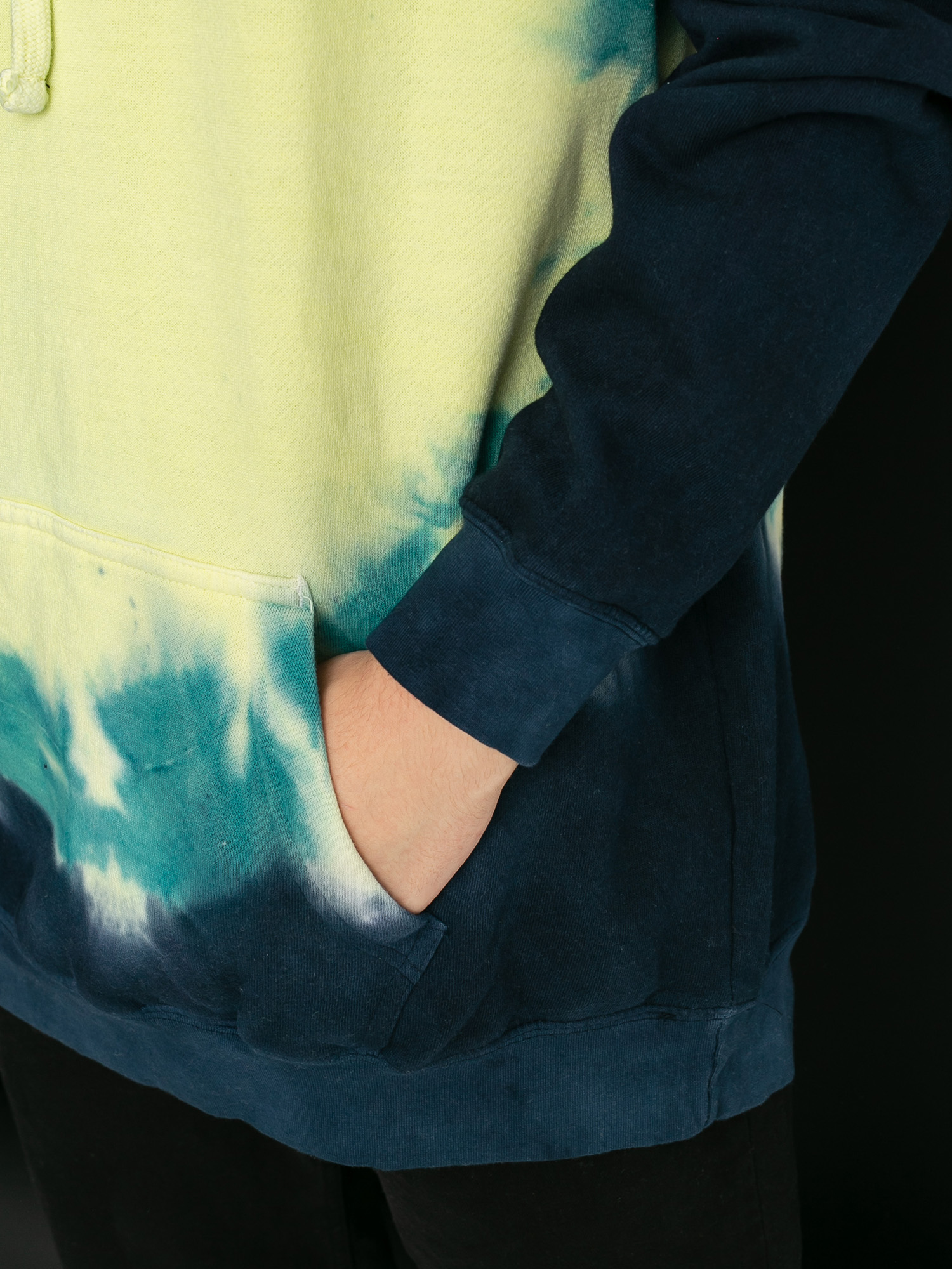 Bluza z kapturem RipNDip Utopia HD (navy/teal u dye)