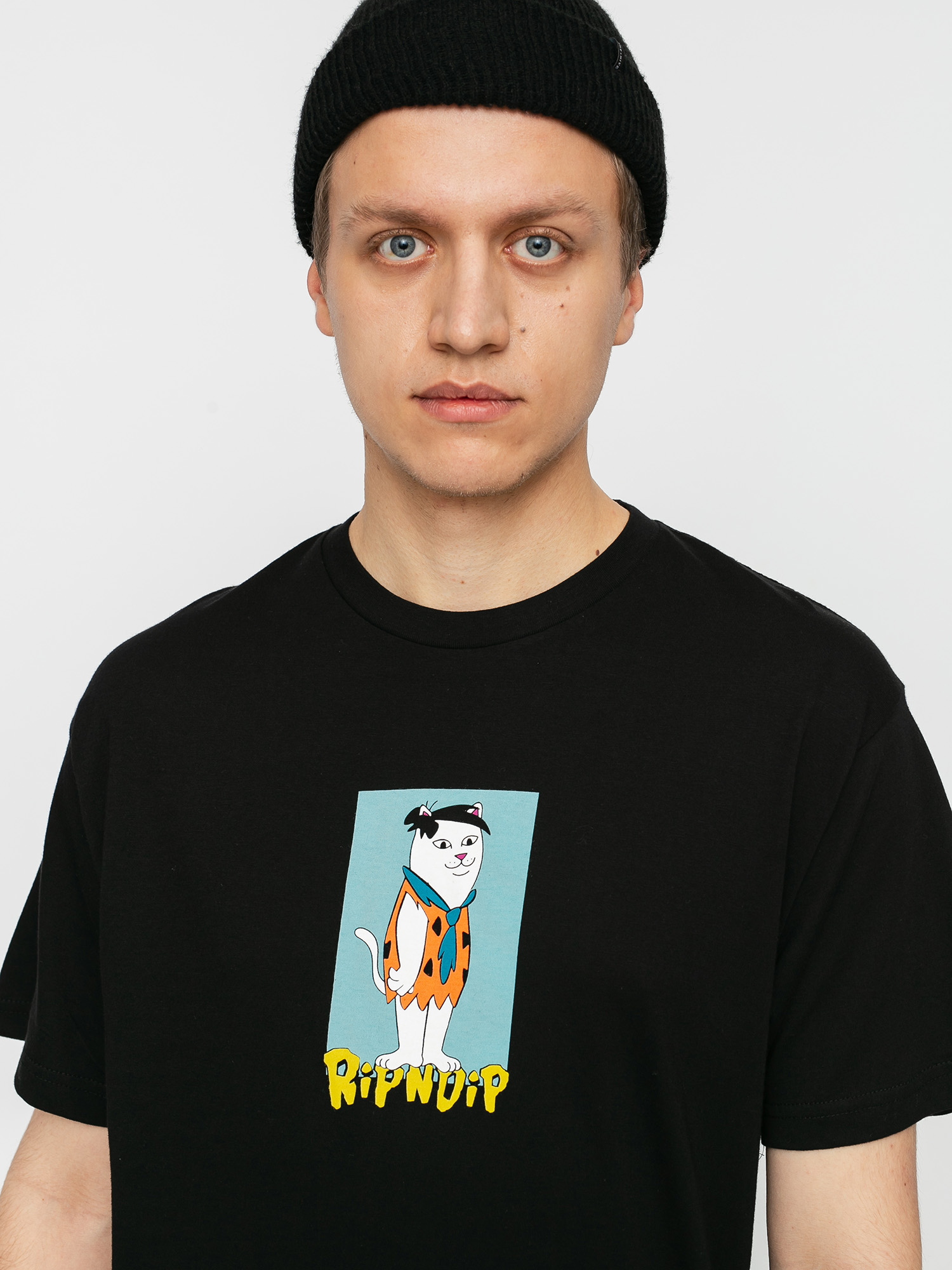 T-shirt RipNDip Bedrock (black)