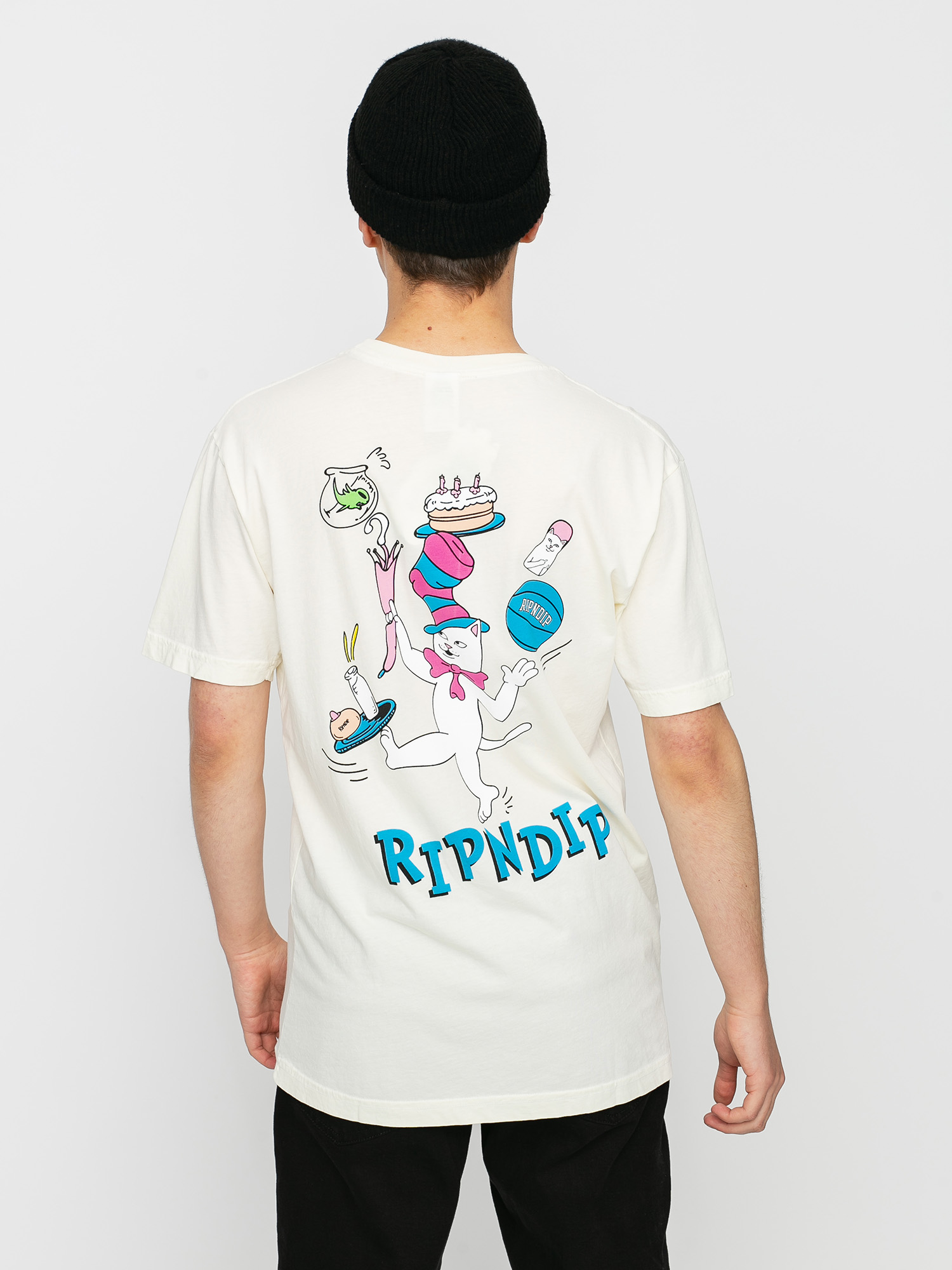 T-shirt RipNDip Nerm In a Hat (natural)