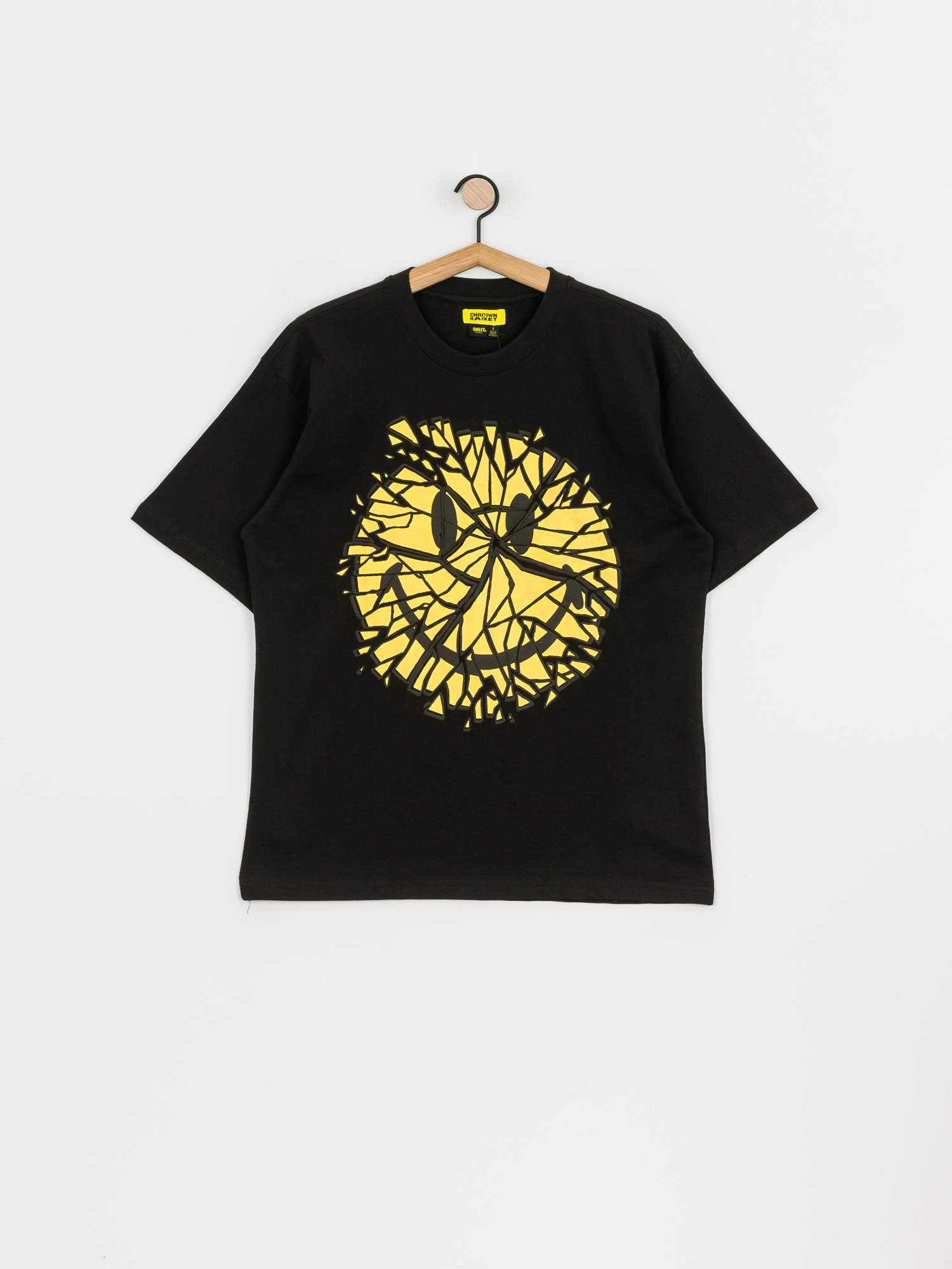 T-shirt Chinatown Market Glass Smiley (black)
