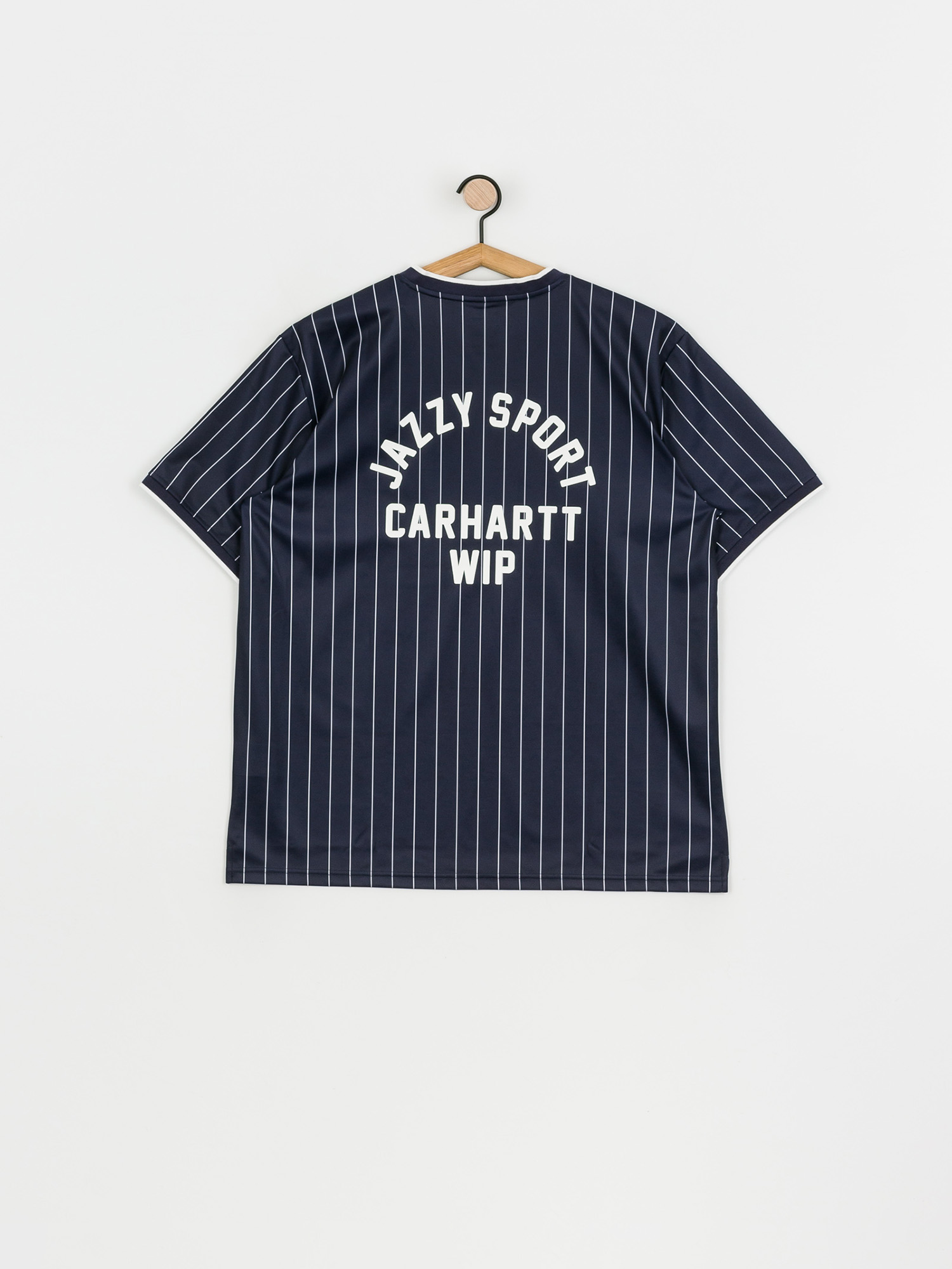 T-shirt Carhartt WIP X Relevant Parties Jazzy Sport Jersey (navy/white stripes)