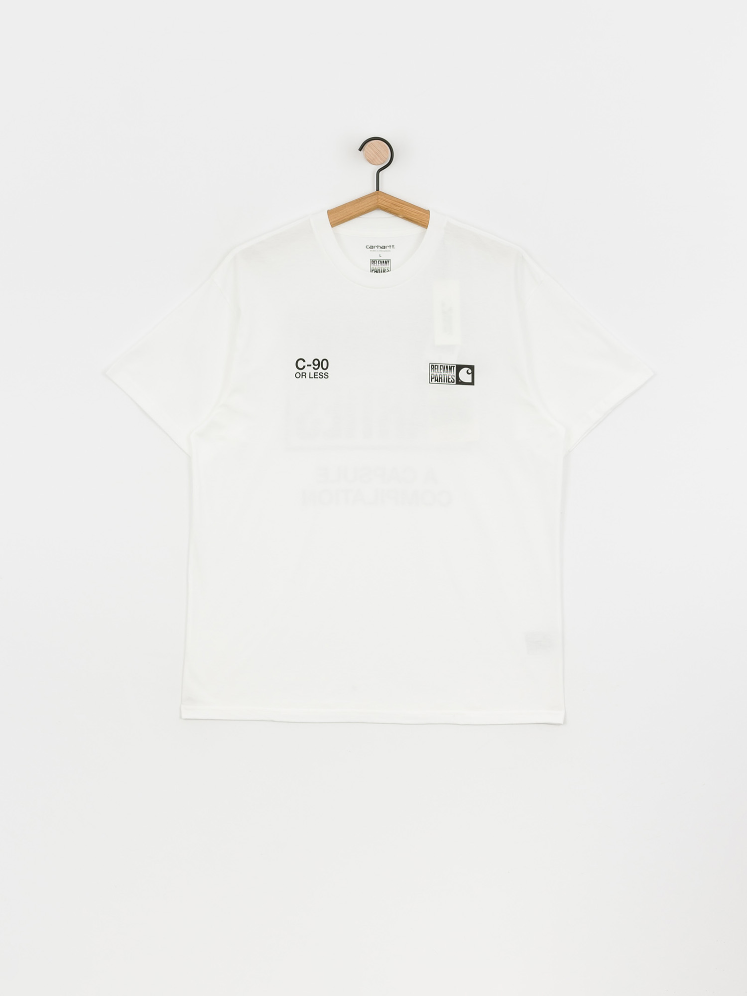 T-shirt Carhartt WIP X Relevant Parties Vol 1 (white)