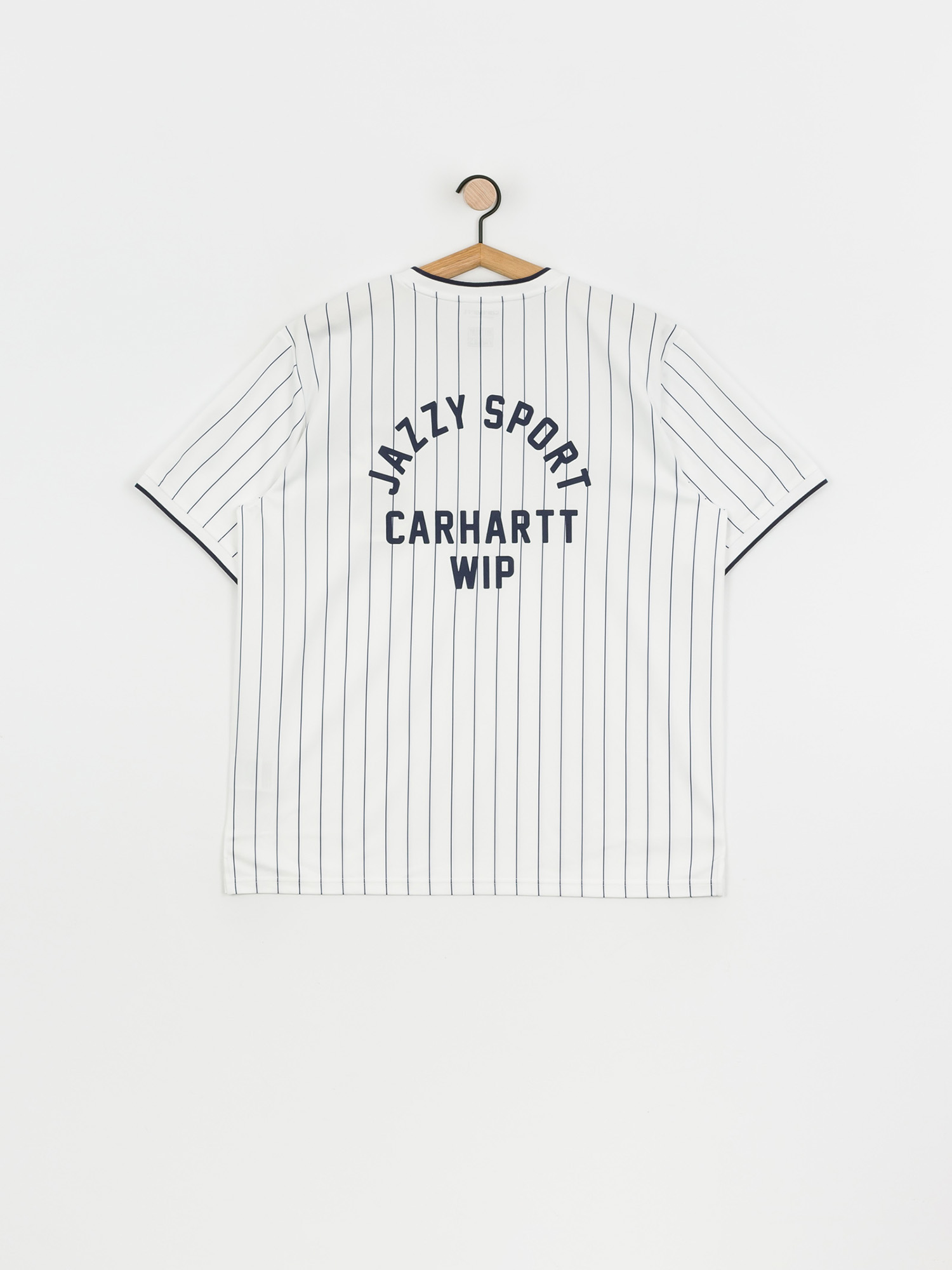 T-shirt Carhartt WIP X Relevant Parties Jazzy Sport Jersey (white/navy stripes)