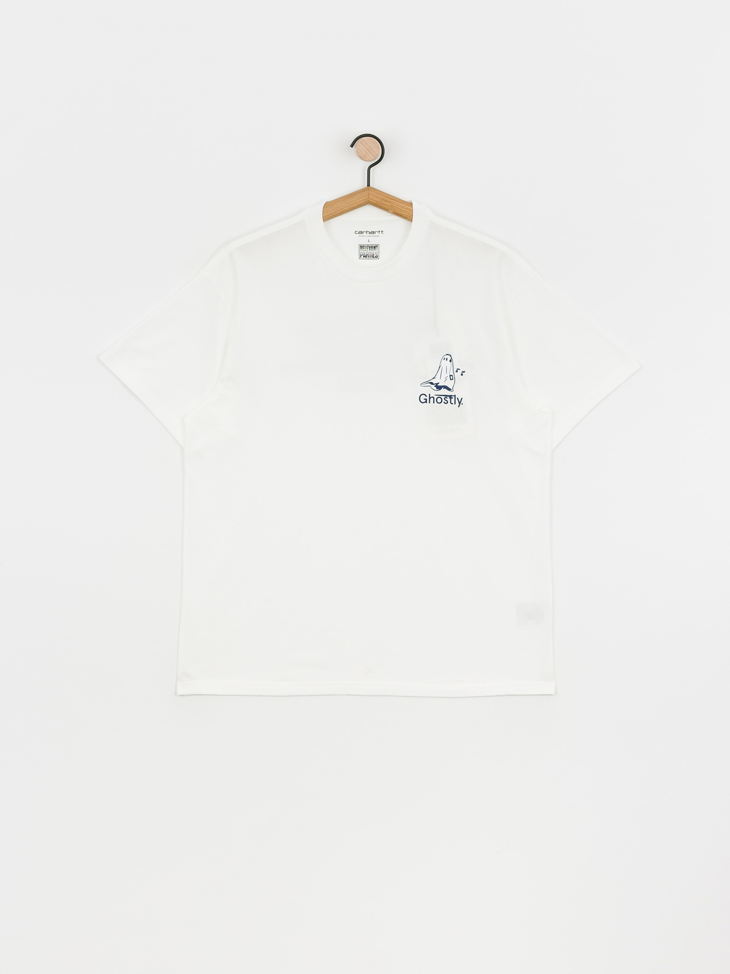 T-shirt Carhartt WIP X Relevant Parties Ghostly (white)