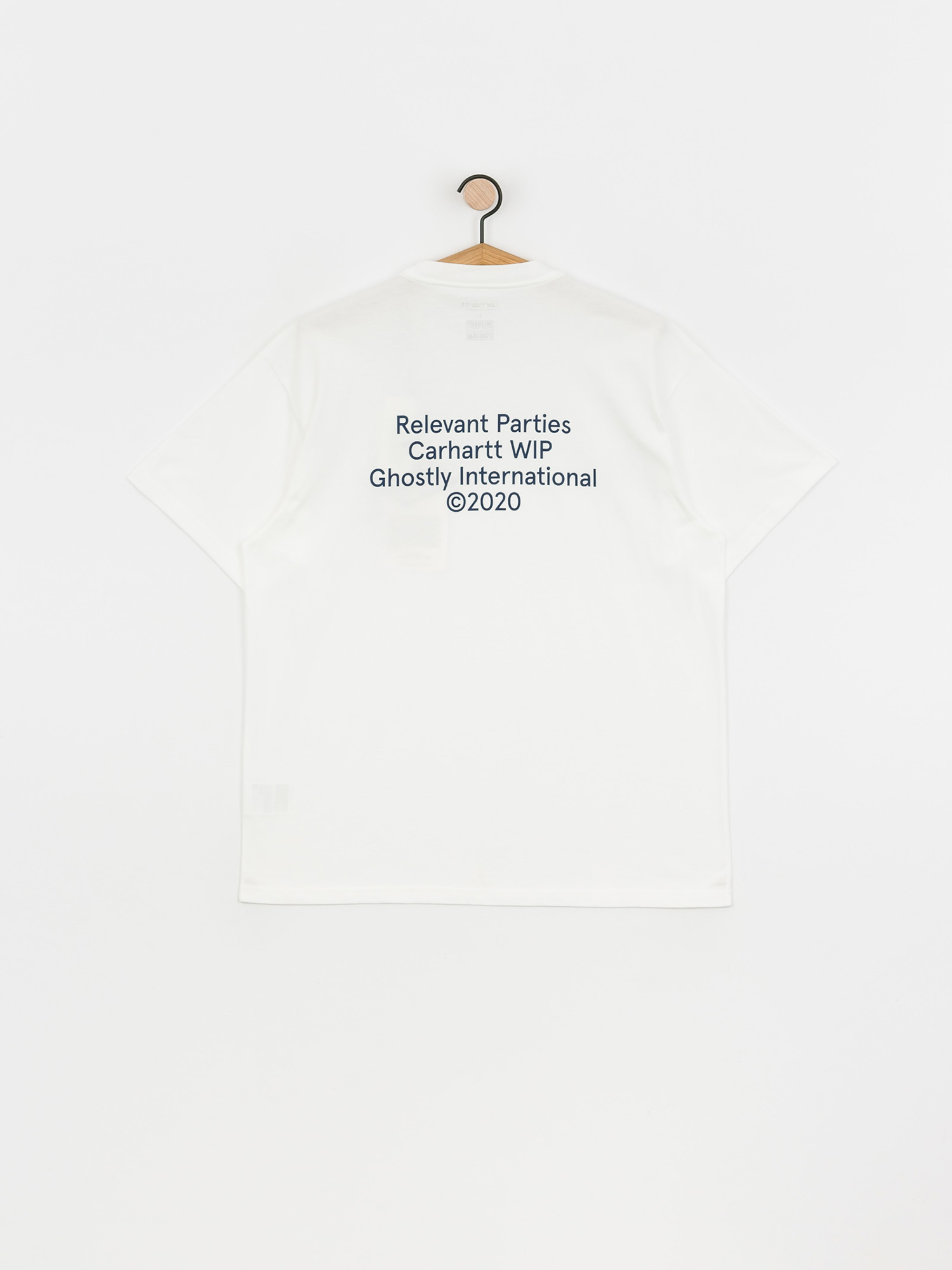 T-shirt Carhartt WIP X Relevant Parties Ghostly (white)