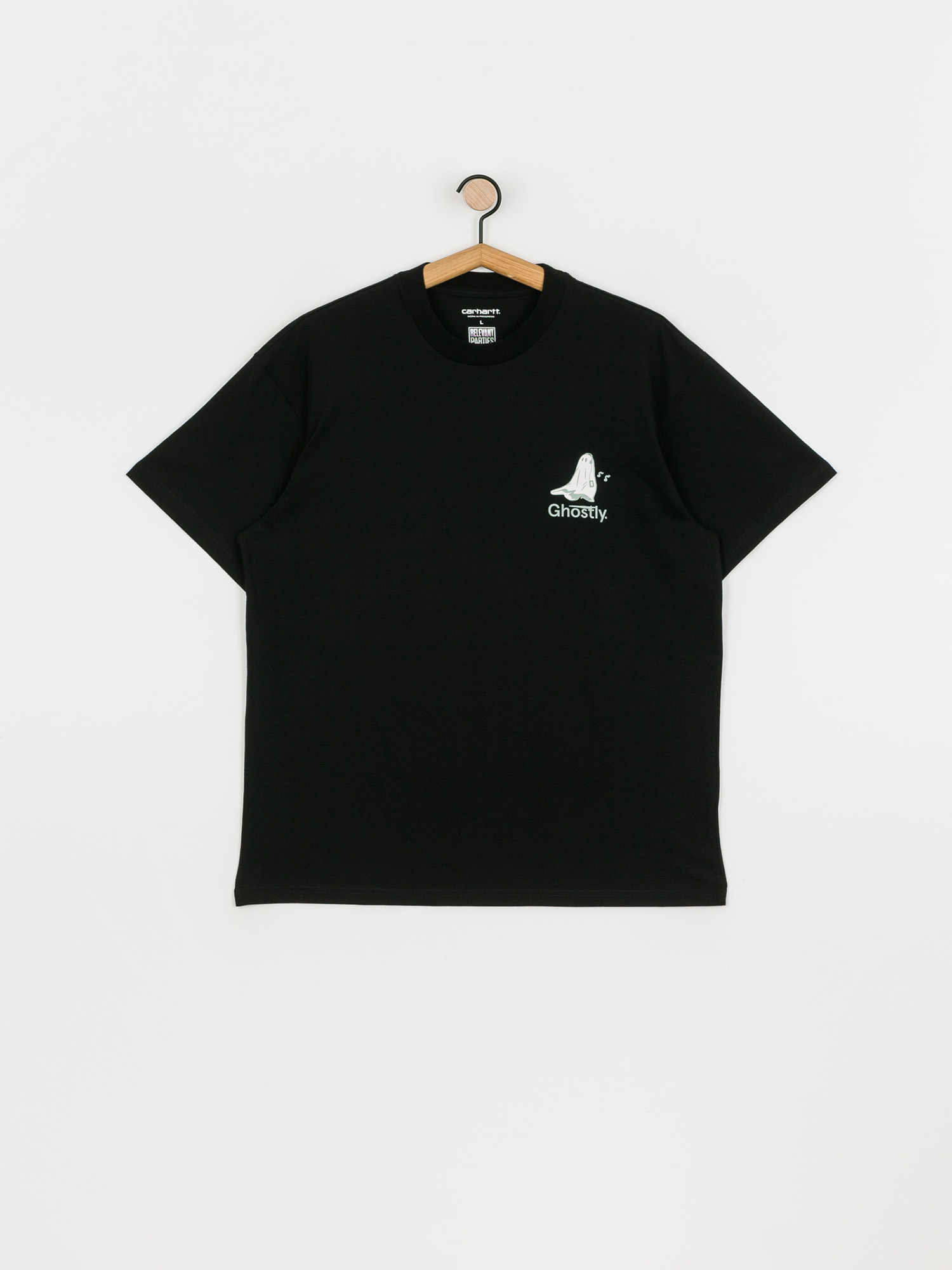 T-shirt Carhartt WIP X Relevant Parties Ghostly (black)