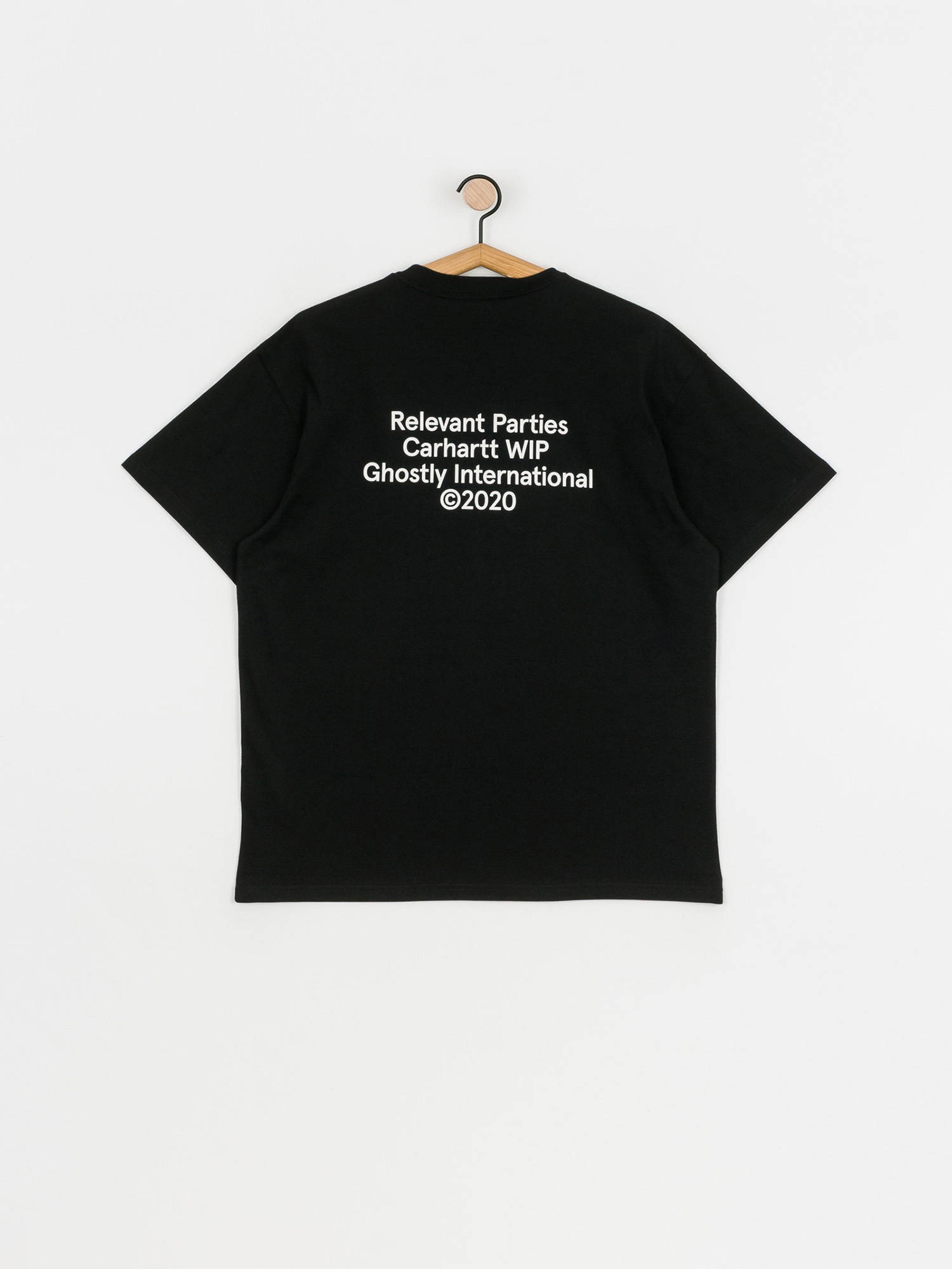 T-shirt Carhartt WIP X Relevant Parties Ghostly (black)