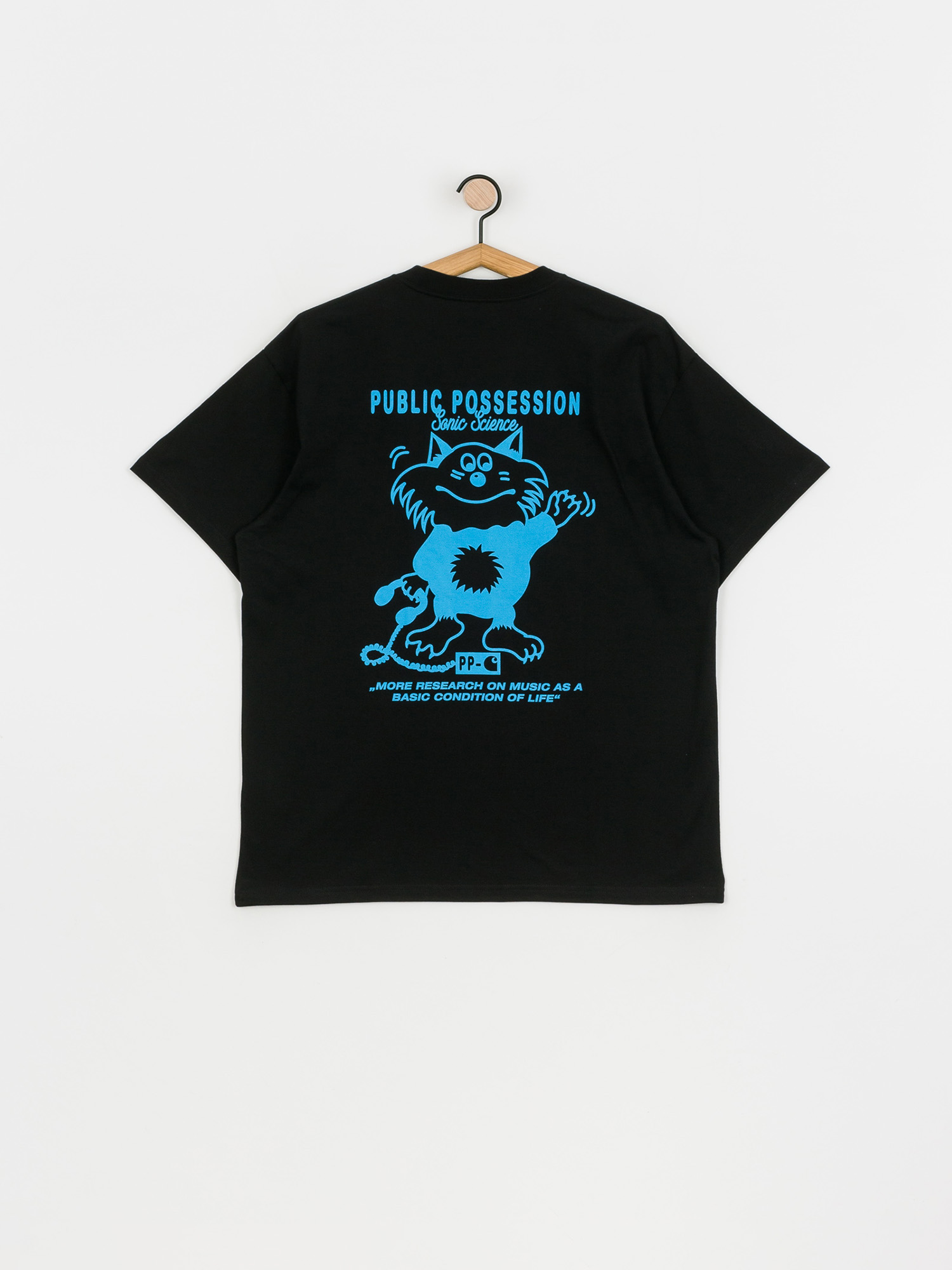 T-shirt Carhartt WIP X Relevant Parties Public Possession (black/blue)