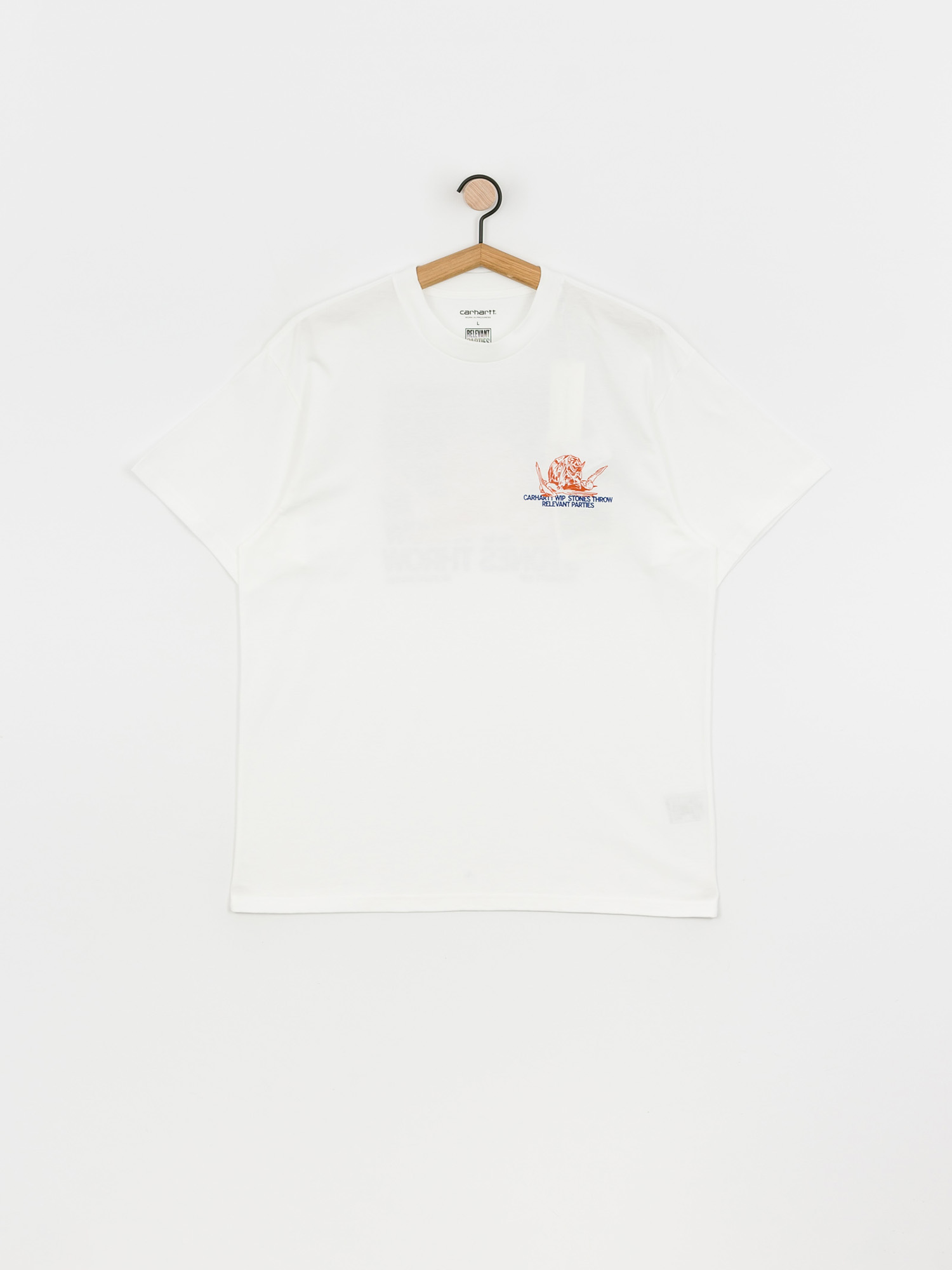 T-shirt Carhartt WIP X Relevant Parties Stone Throw (white)