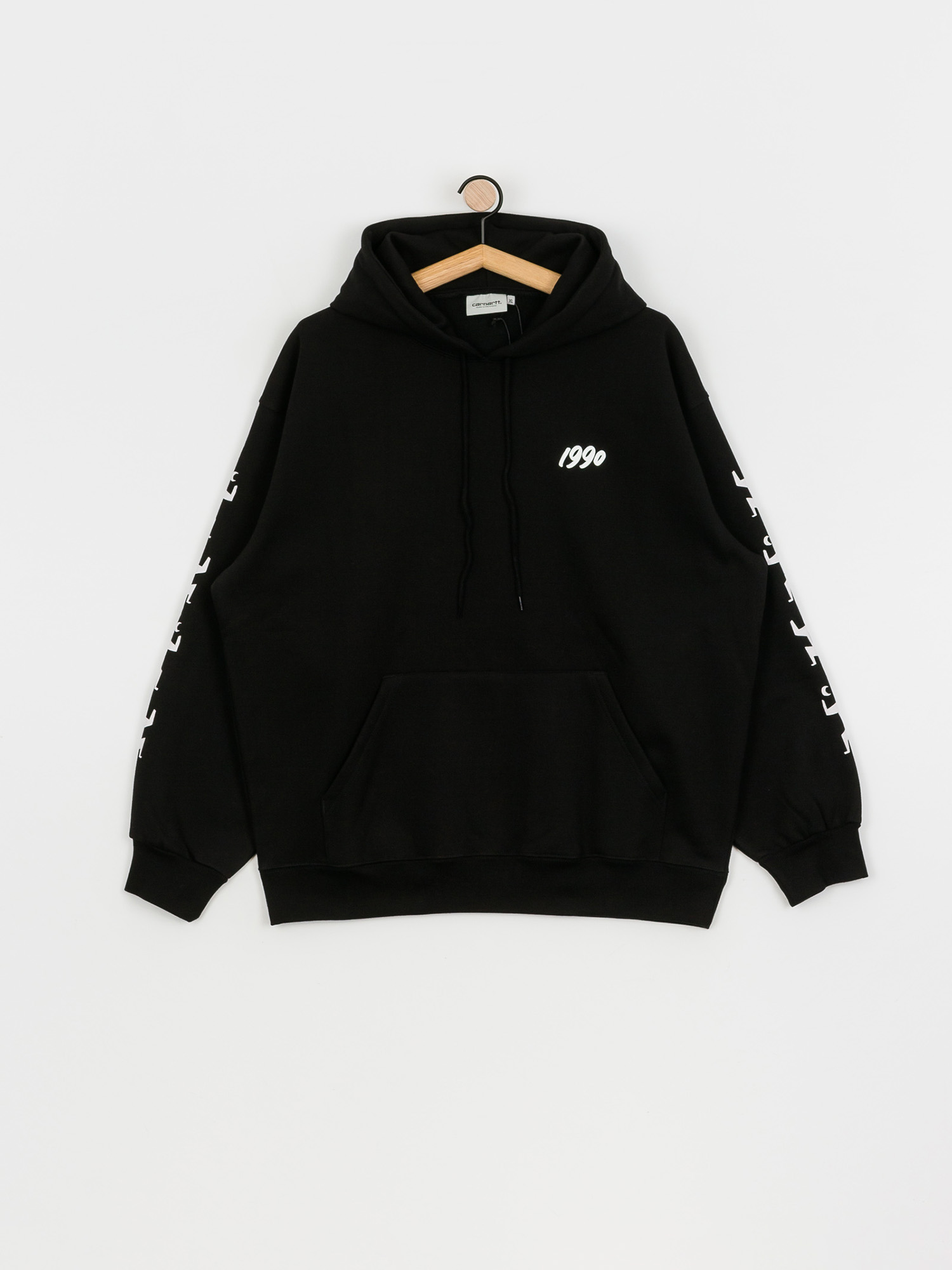 Bluza z kapturem Carhartt WIP X Relevant Parties Ninja Tune HD (black/white)