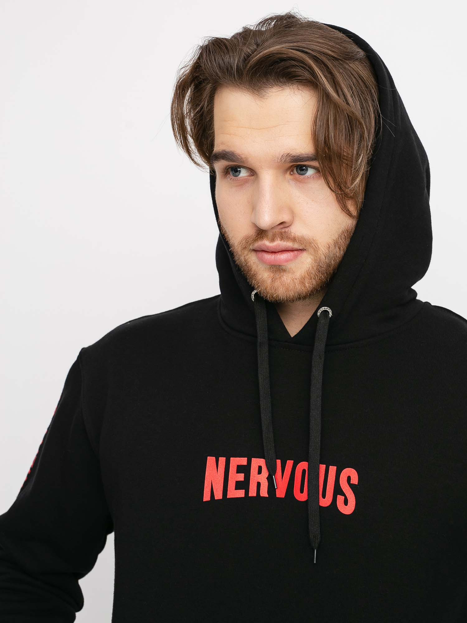 Bluza z kapturem Nervous Nervlix HD (black)