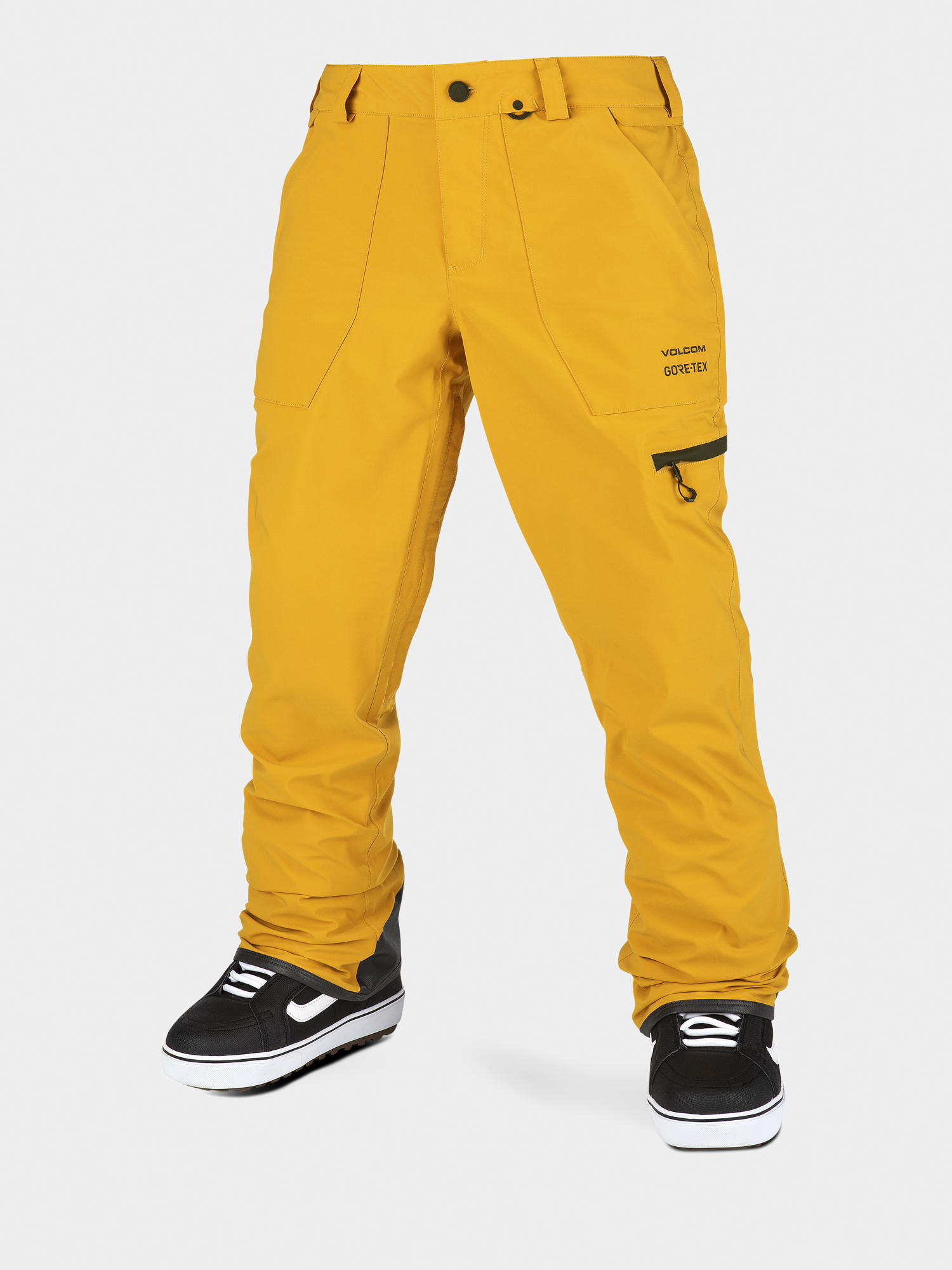 Męskie Spodnie snowboardowe Volcom Stretch Gore Tex (resin gold)